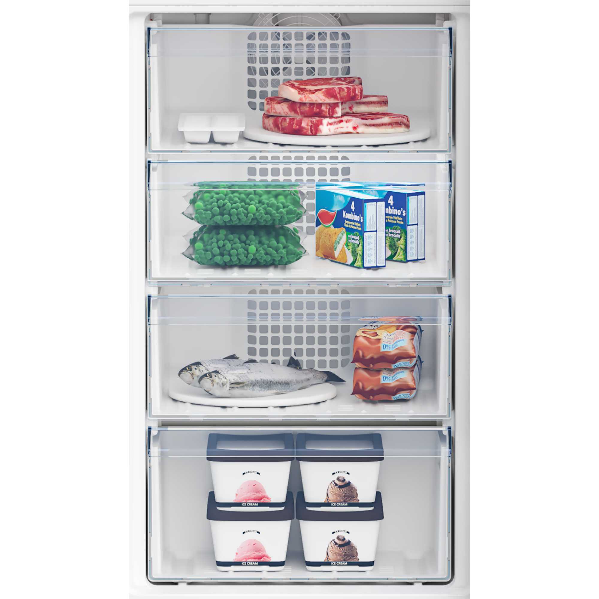 Fridge Freezer 50/50 Frost Free - White - CFG4582DW
