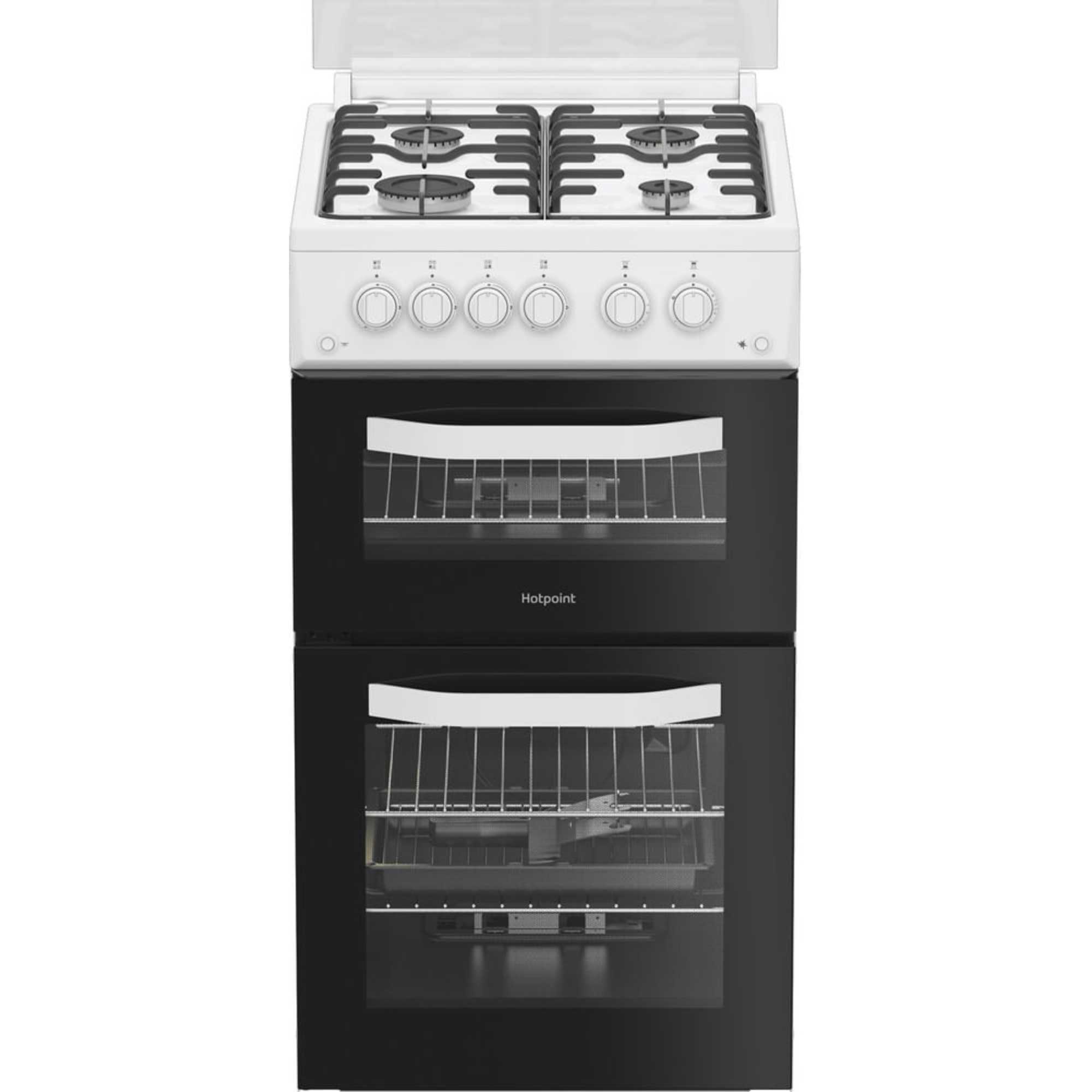 50cm Gas Double Oven Cooker - HDG5GCW