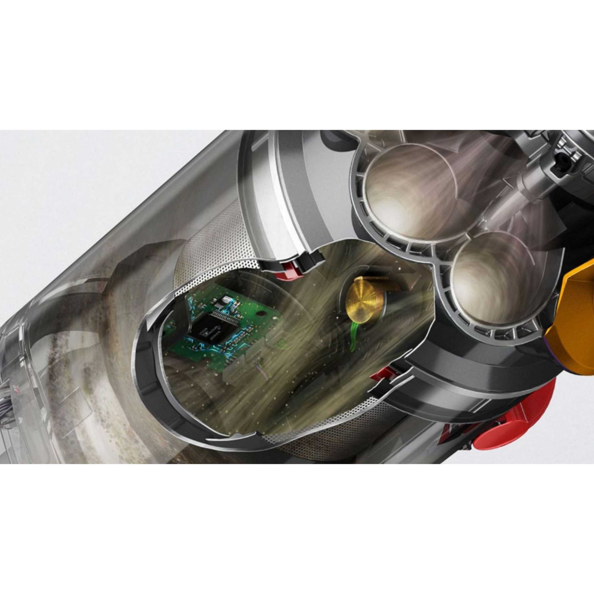 V12 Detect Slim Absolute Cordless Vacuum Cleaner, Yellow / Nickel