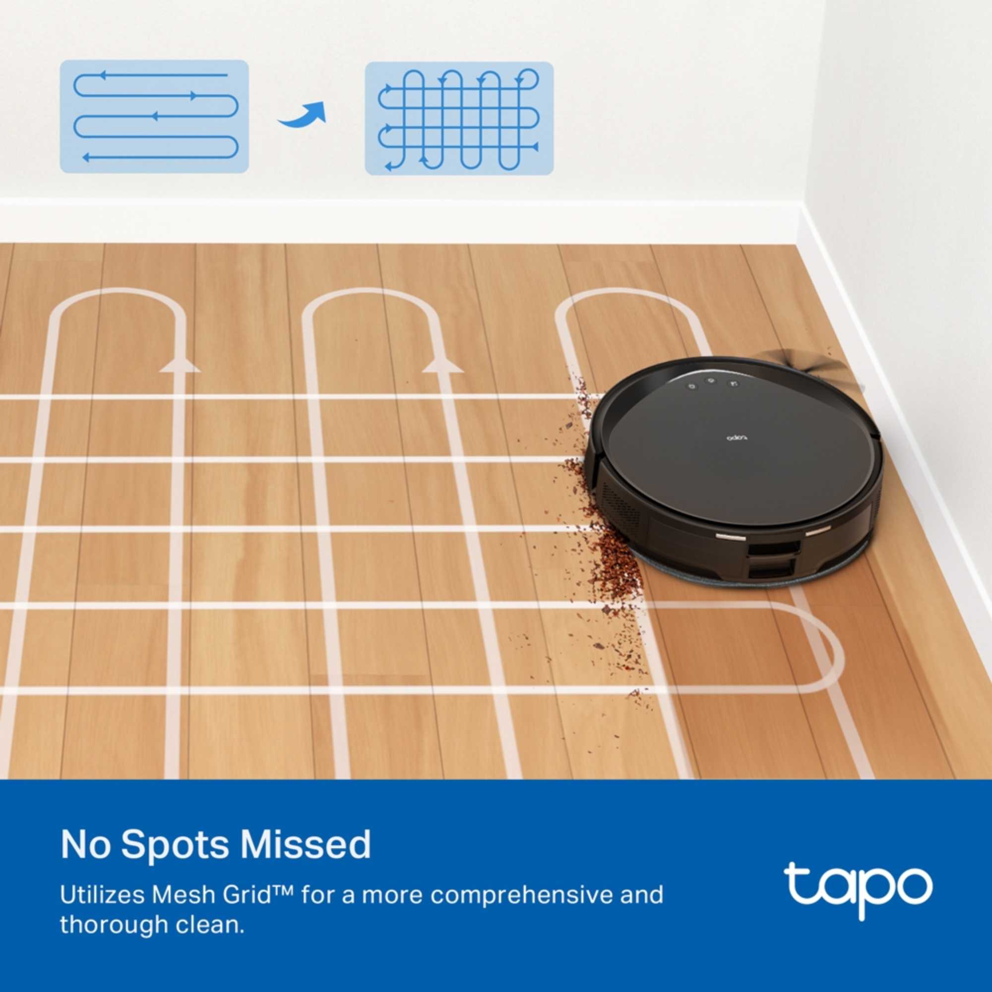 Tapo RV20MAXPLUS 5300Pa Hyper Suction Robot Vacuum