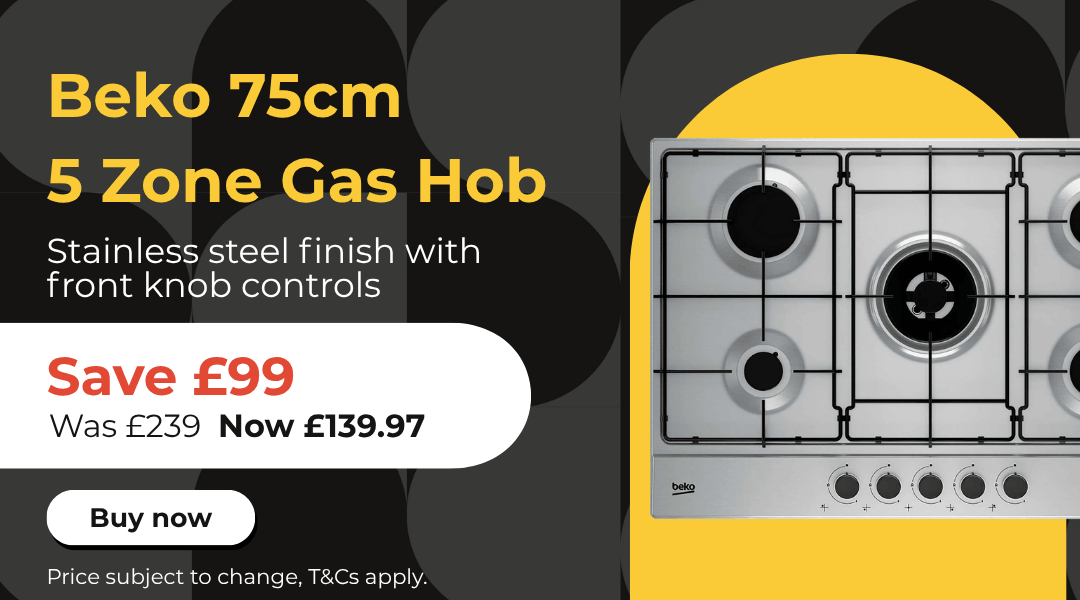 Save on Beko gas hob