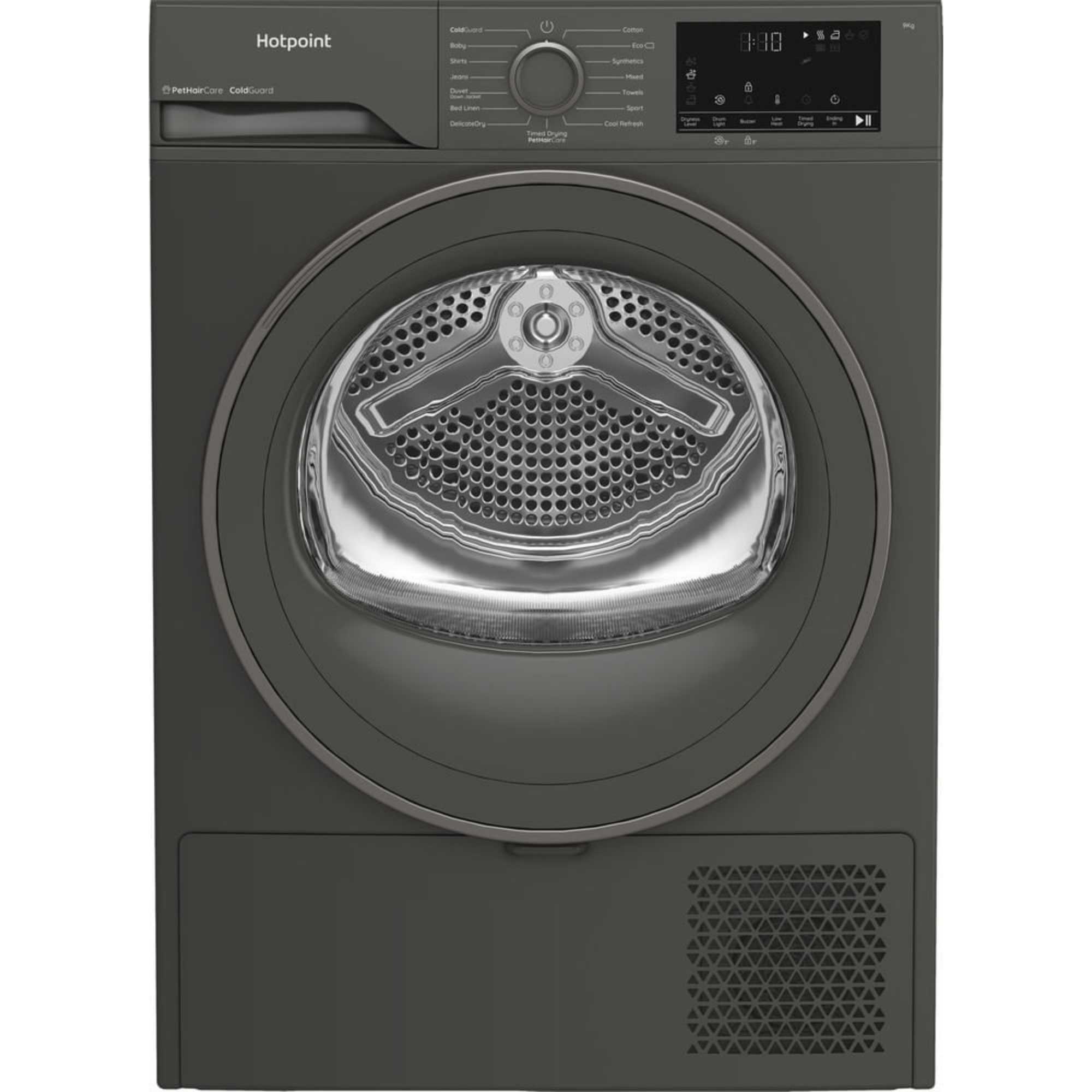9kg Heat Pump Tumble Dryer - C HD 93M GG UK
