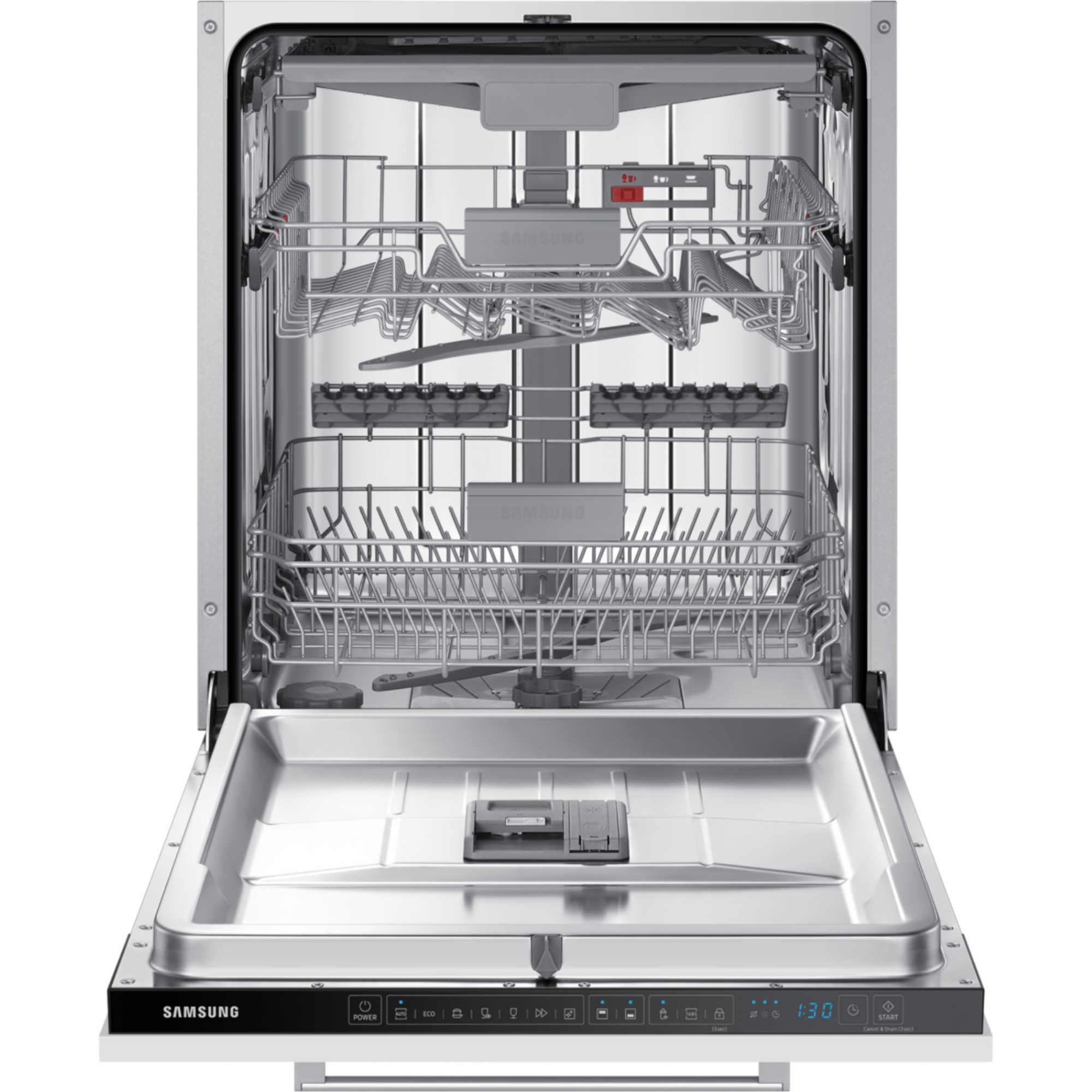 DW60CG530B00EU Series 7 Integrated 14 Place Settings Dishwasher with Auto Door Open