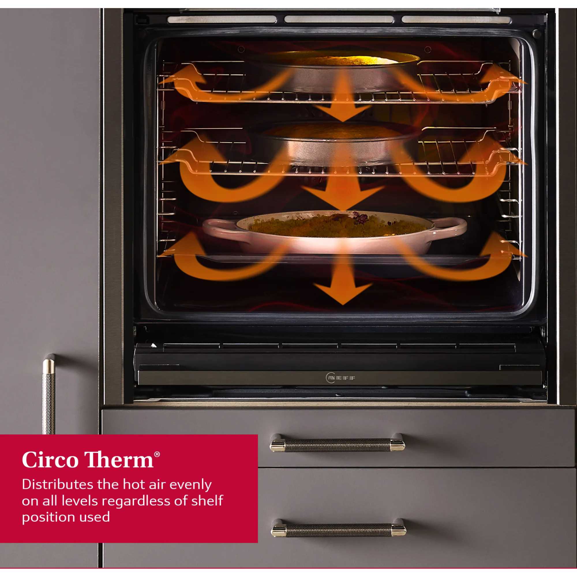 B2DCG7AK3B N 30 60cm Built-In Oven with CircoTherm - Black