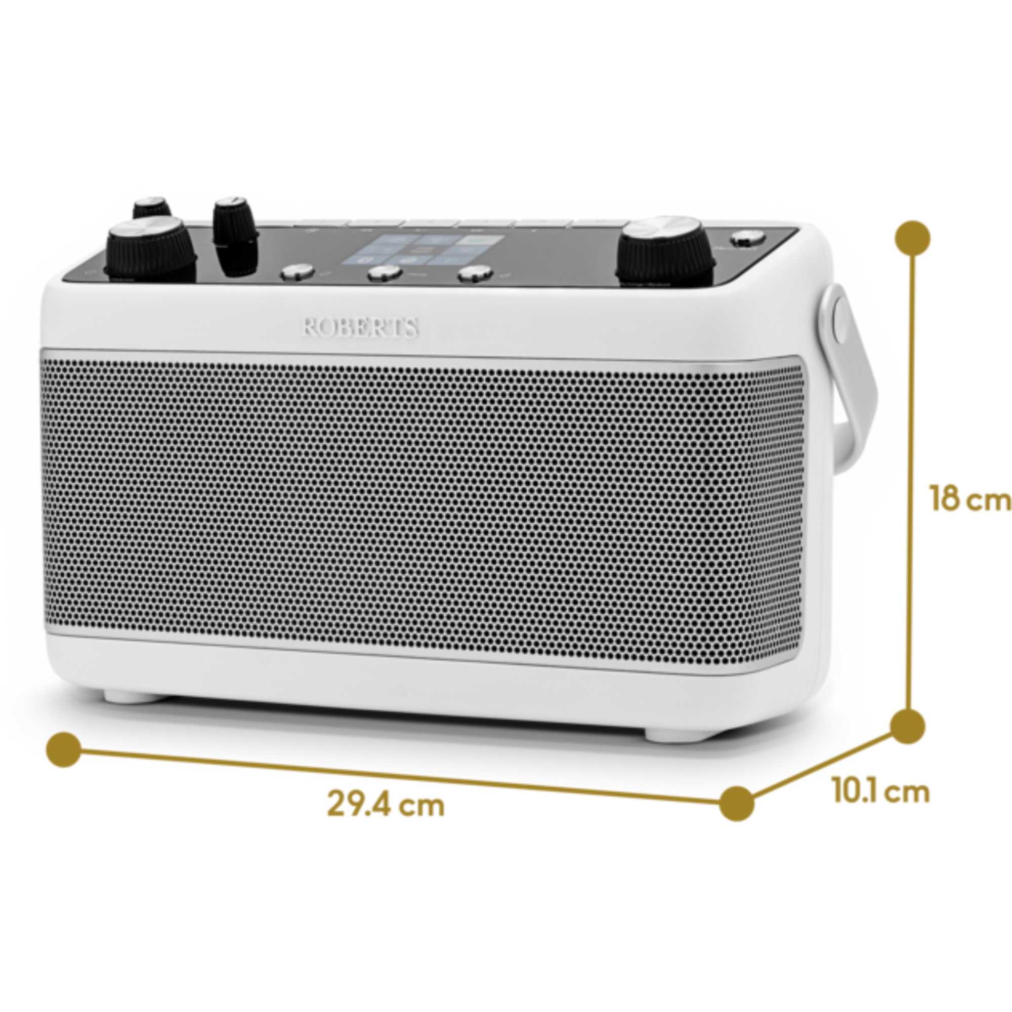Stream 219 Internet/DAB+/FM/Bluetooth Portable Stereo Radio - White