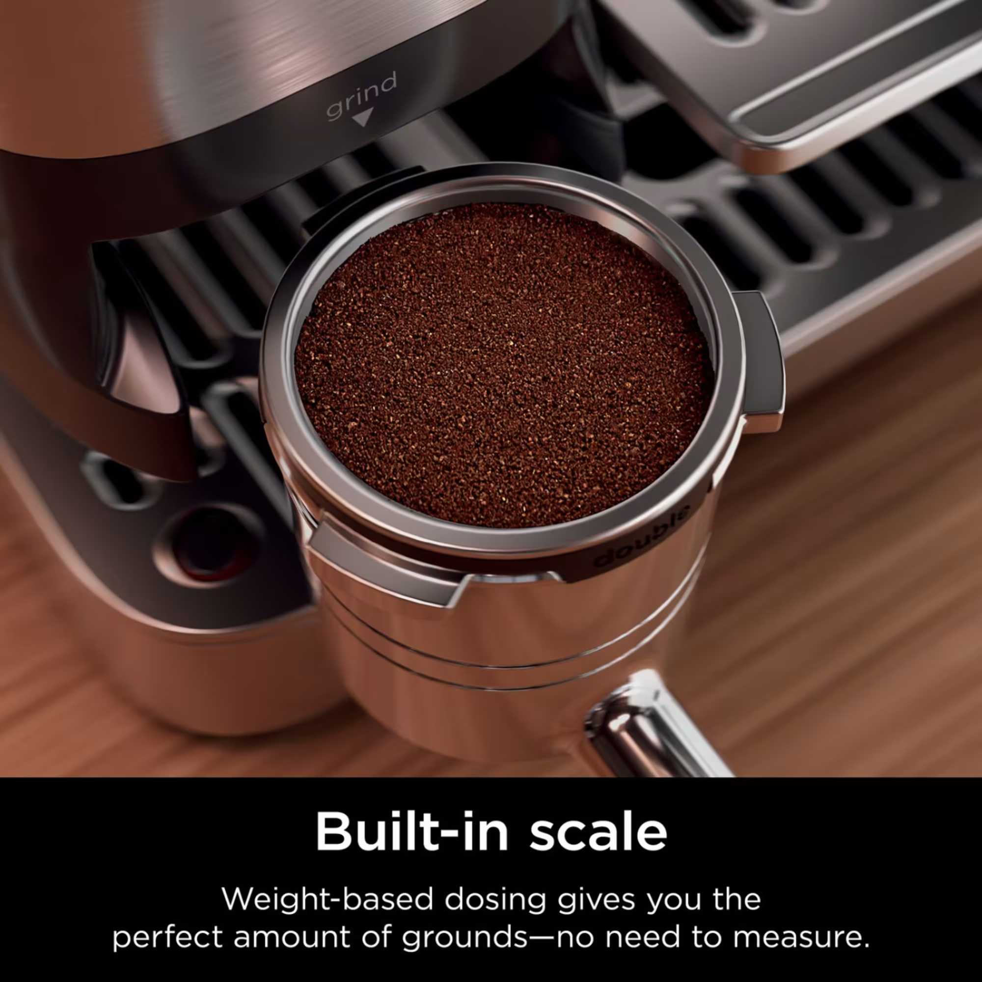 ES701UK Luxe Cafe Pro Series Coffee Machine - Stainless Steel