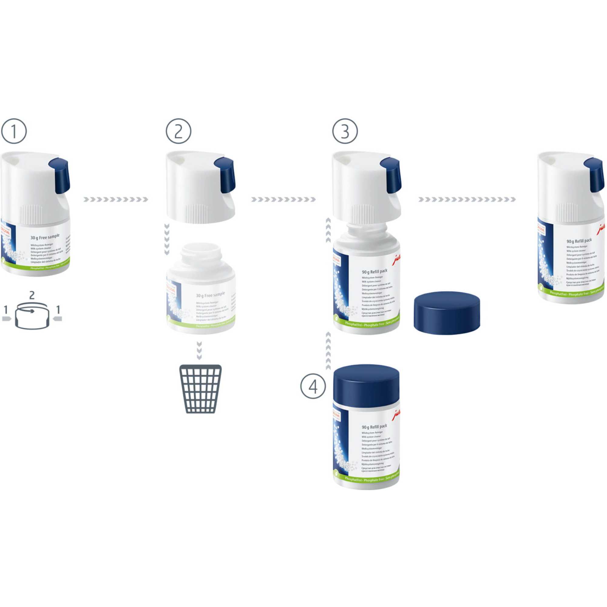 24157 Milk Cleaning Tablets Refill