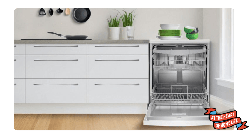 Bosch SMS2HVW66G WiFi-enabled Dishwasher in a contemporary kitchen