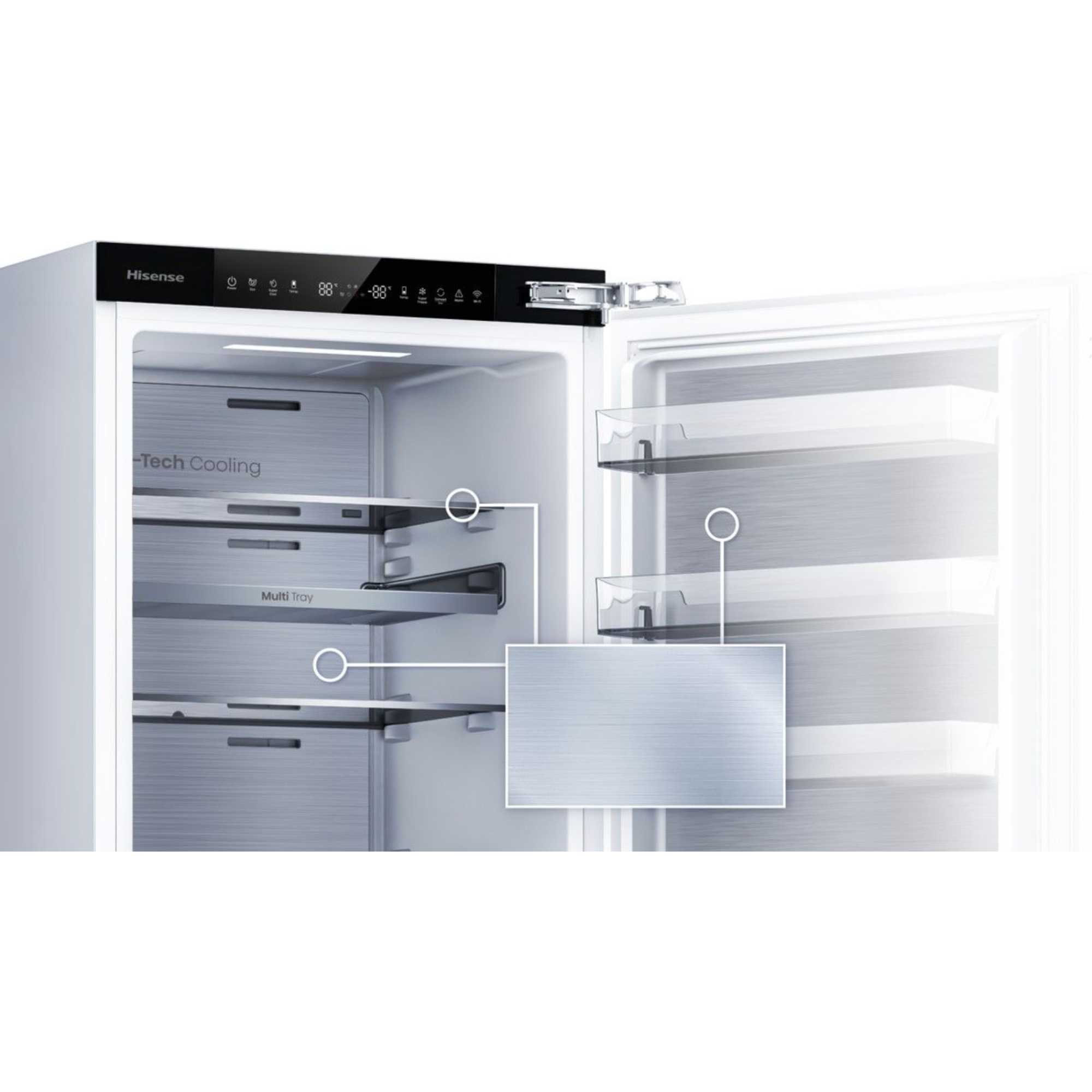 RL3B303SAWE 300l Built-In Larder Fridge