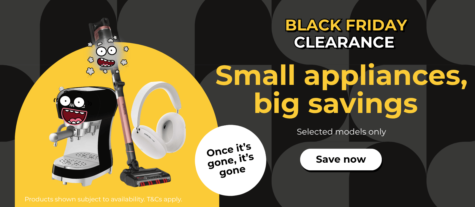 Black Friday Clearance: Small appliances, big savings