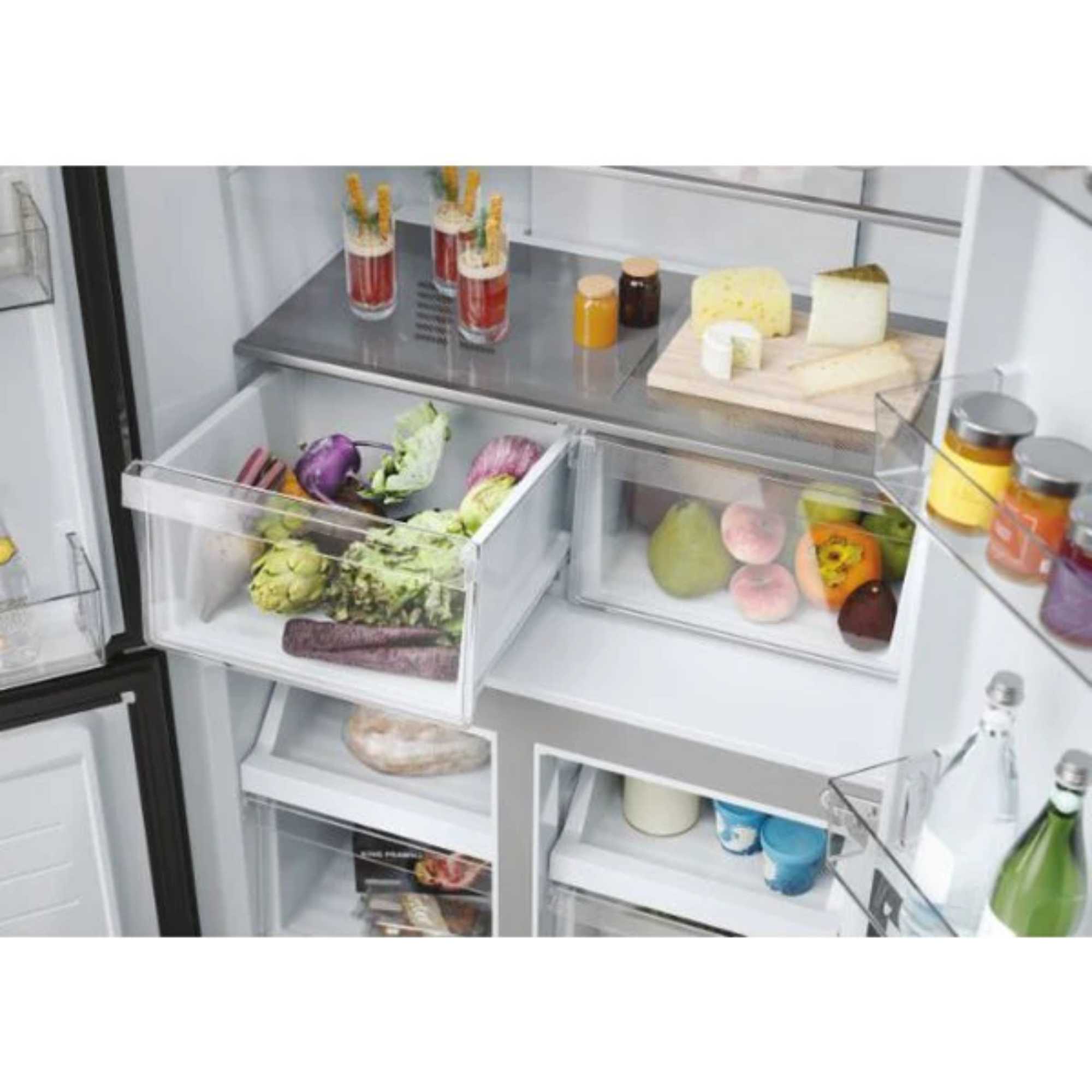 American Style Fridge Freezer 60/40 No Frost - Inox HCR3818ENMM