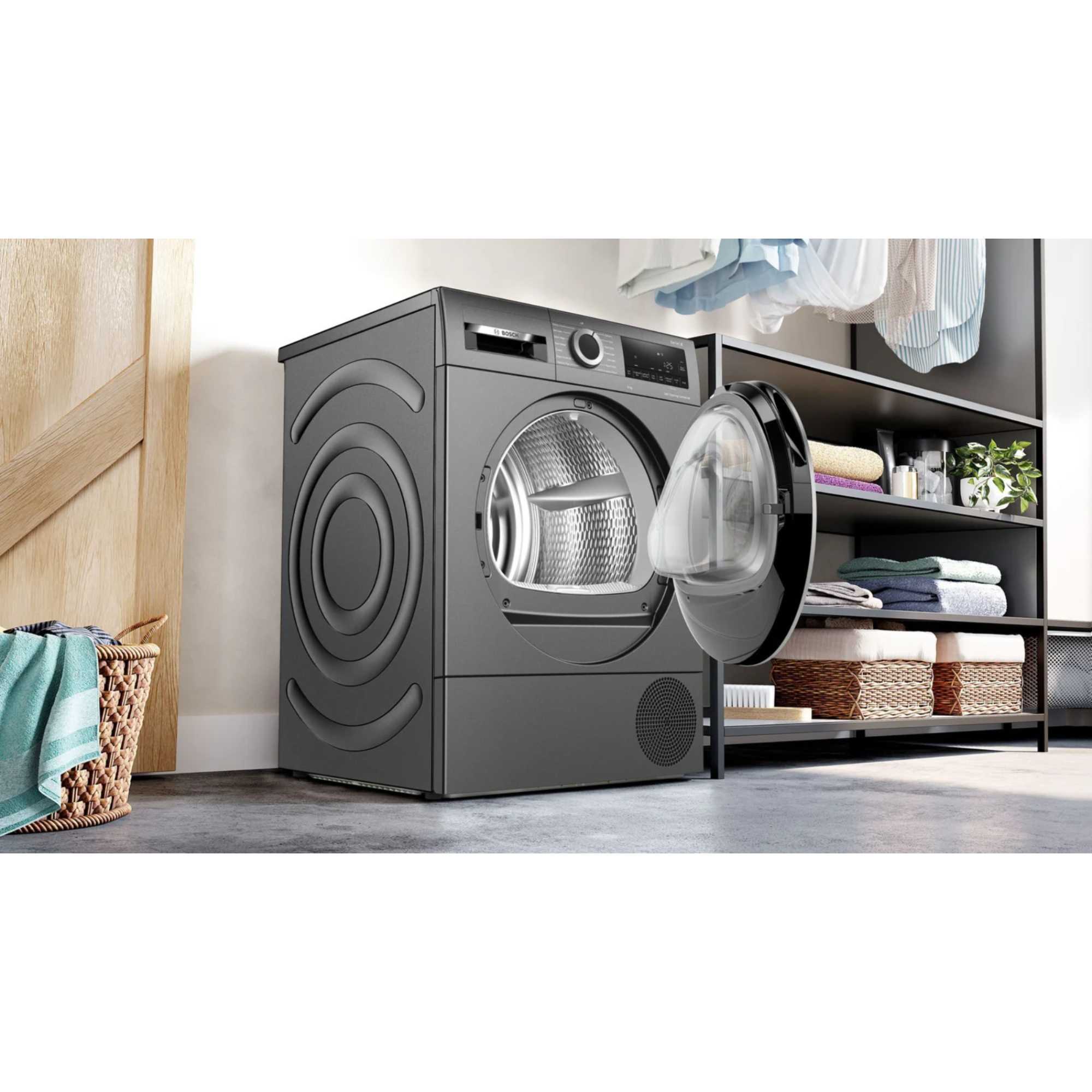Series 6 WQG245R1GB 9kg Heat Pump Dryer - Graphite