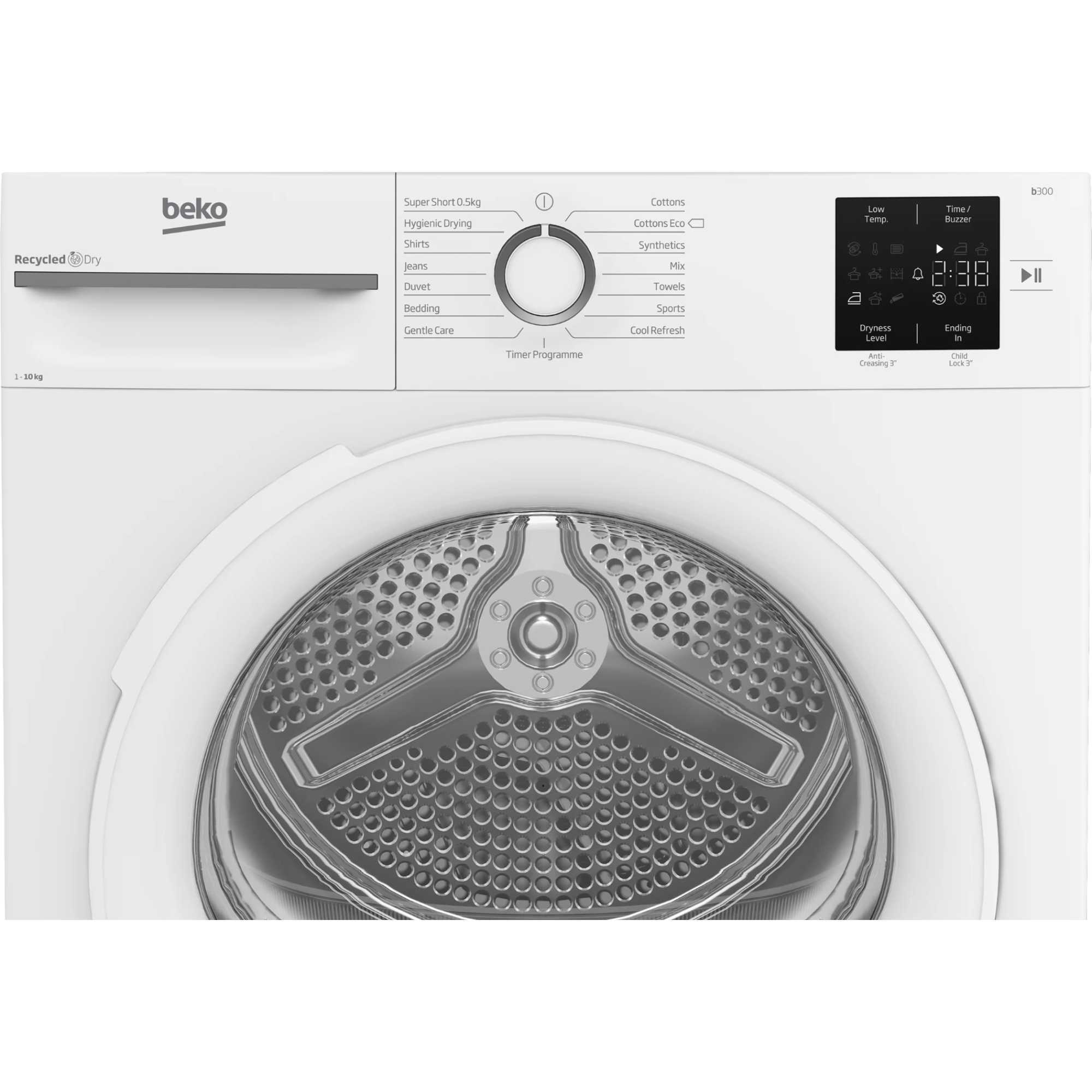 10kg Heat Pump Tumble Dryer - BM3T31023W