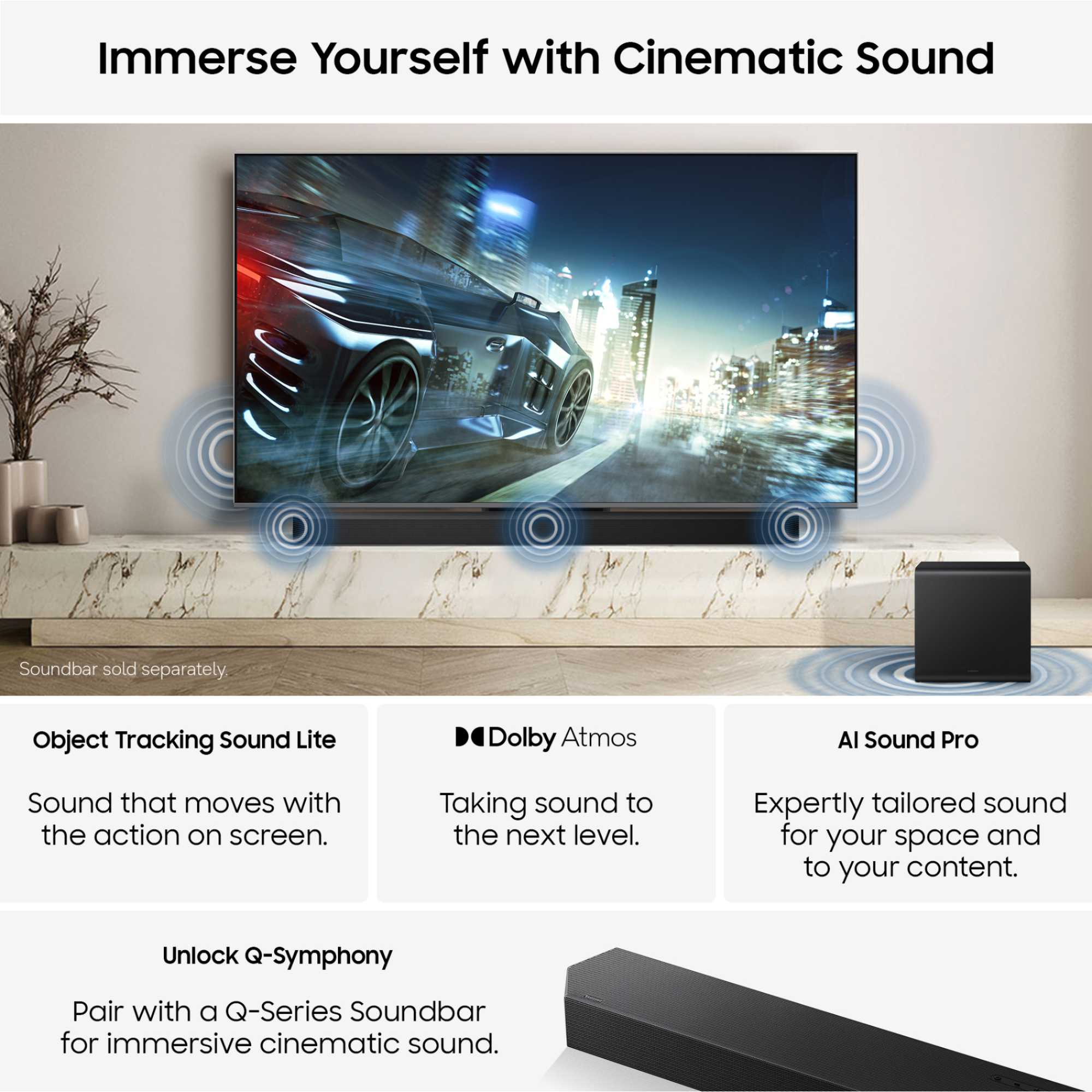 QN80H 100" 4K Ultra HD Neo QLED Smart TV - QE100QN80H