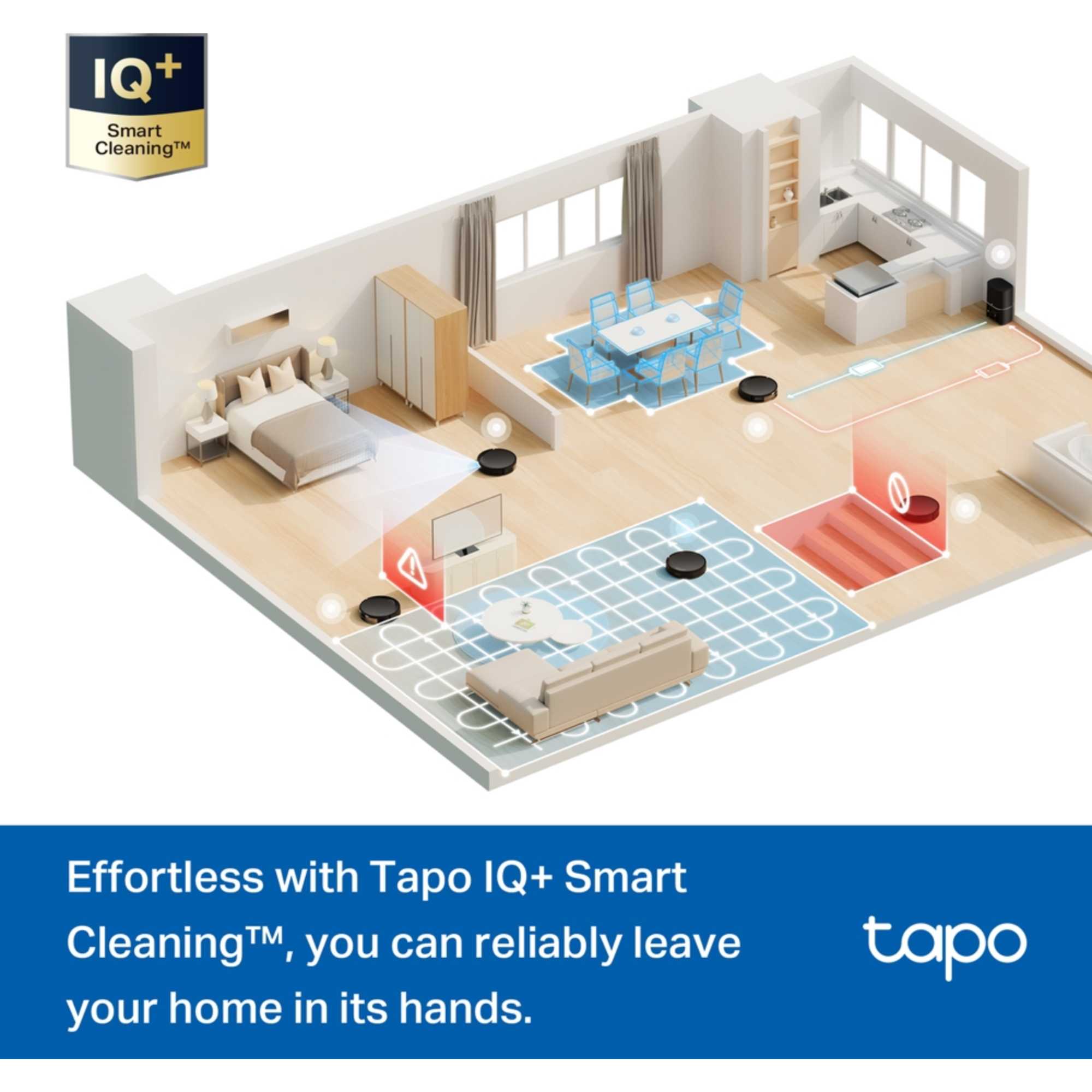 Tapo RV20MAXPLUS 5300Pa Hyper Suction Robot Vacuum