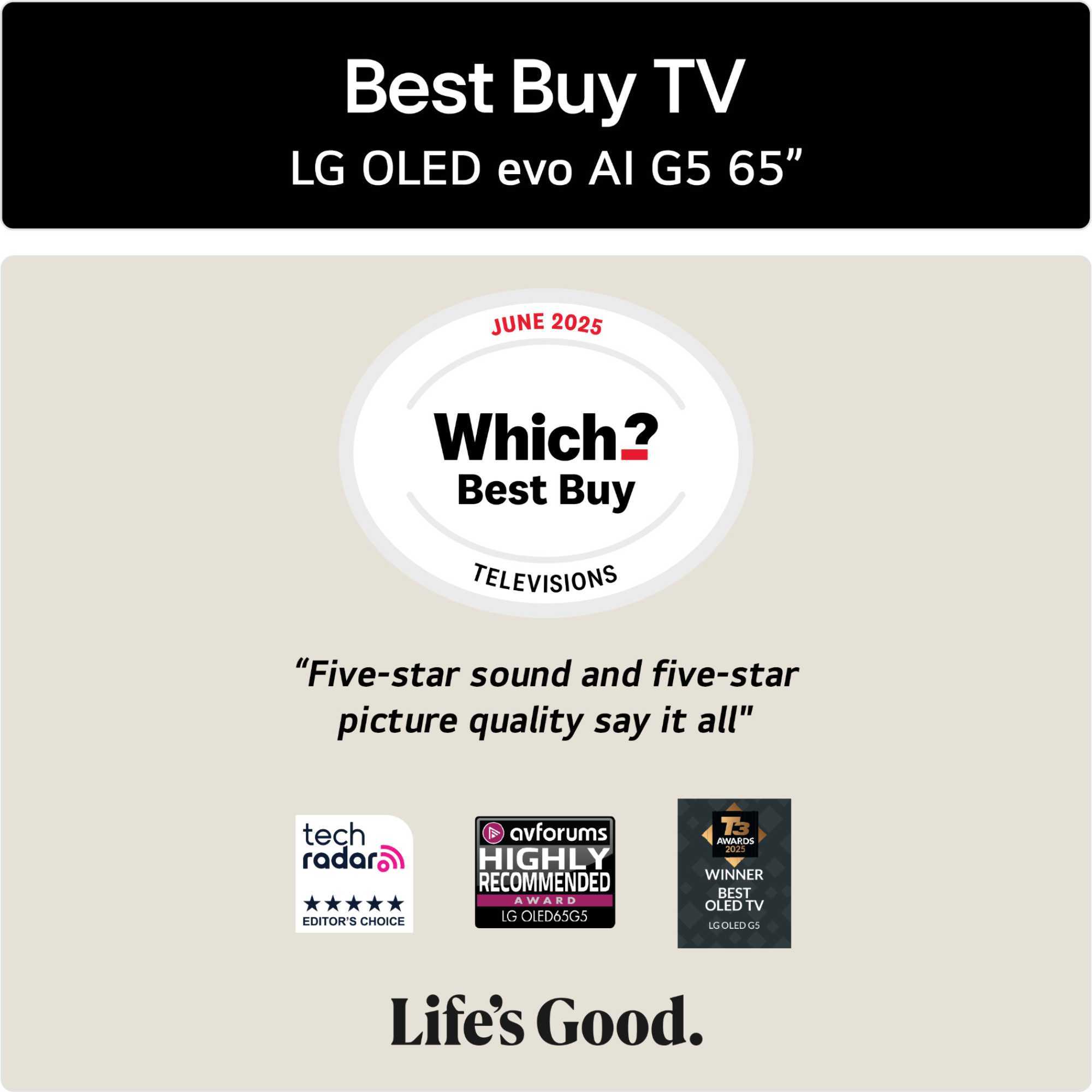 G56LS 65" 4K Ultra HD OLED 120Hz Smart TV - OLED65G56LS