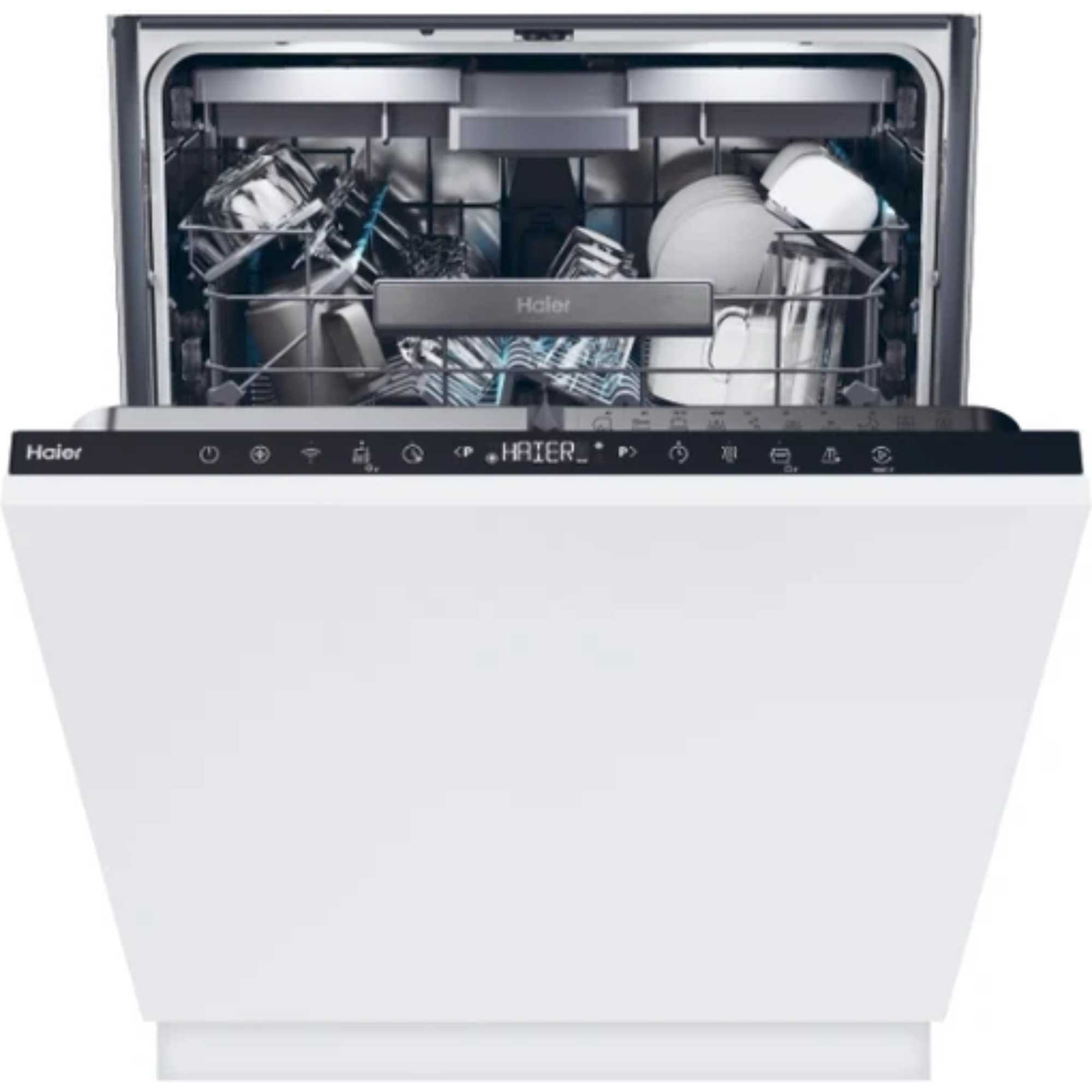 XI 6C4S3FSB-80 Integrated Dishwasher 16 Place Settings - Black