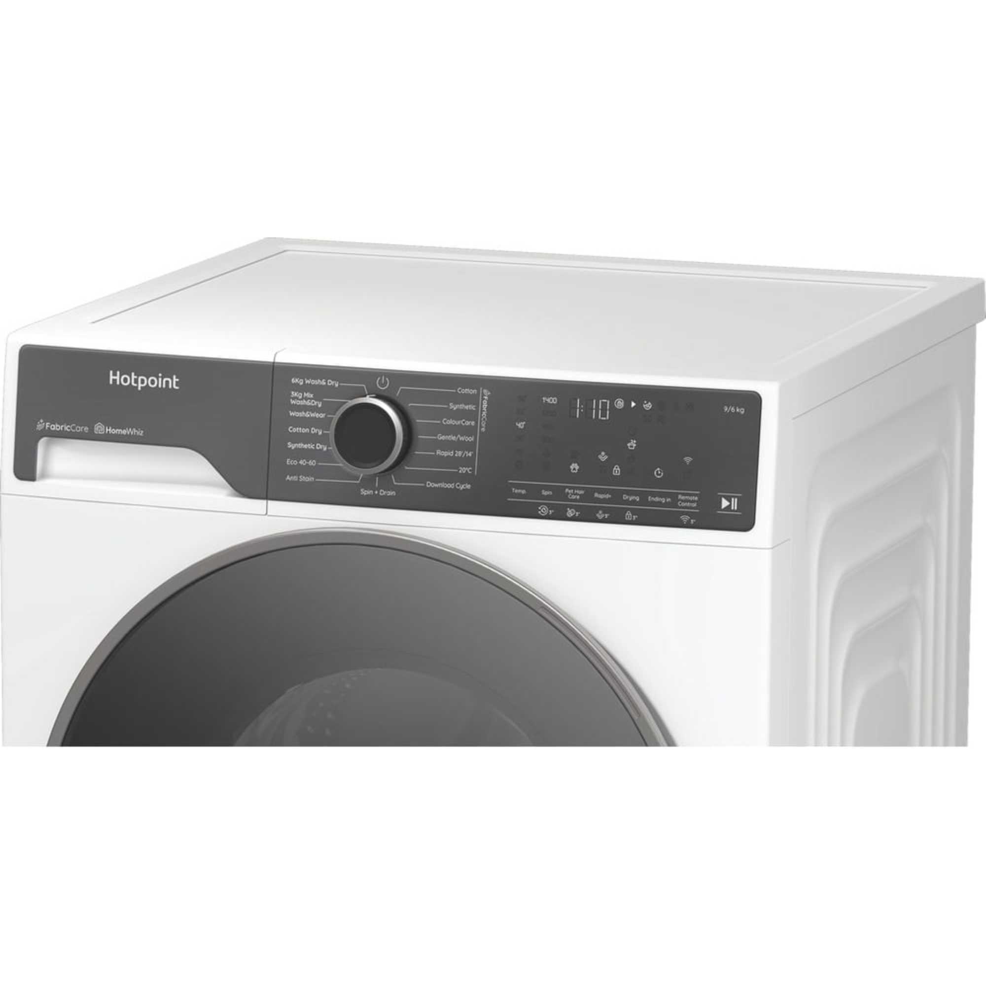 HPD 9693 CARE UK Fabric Care Pro 9kg Wash 6kg Dry Smart Washer Dryer - White