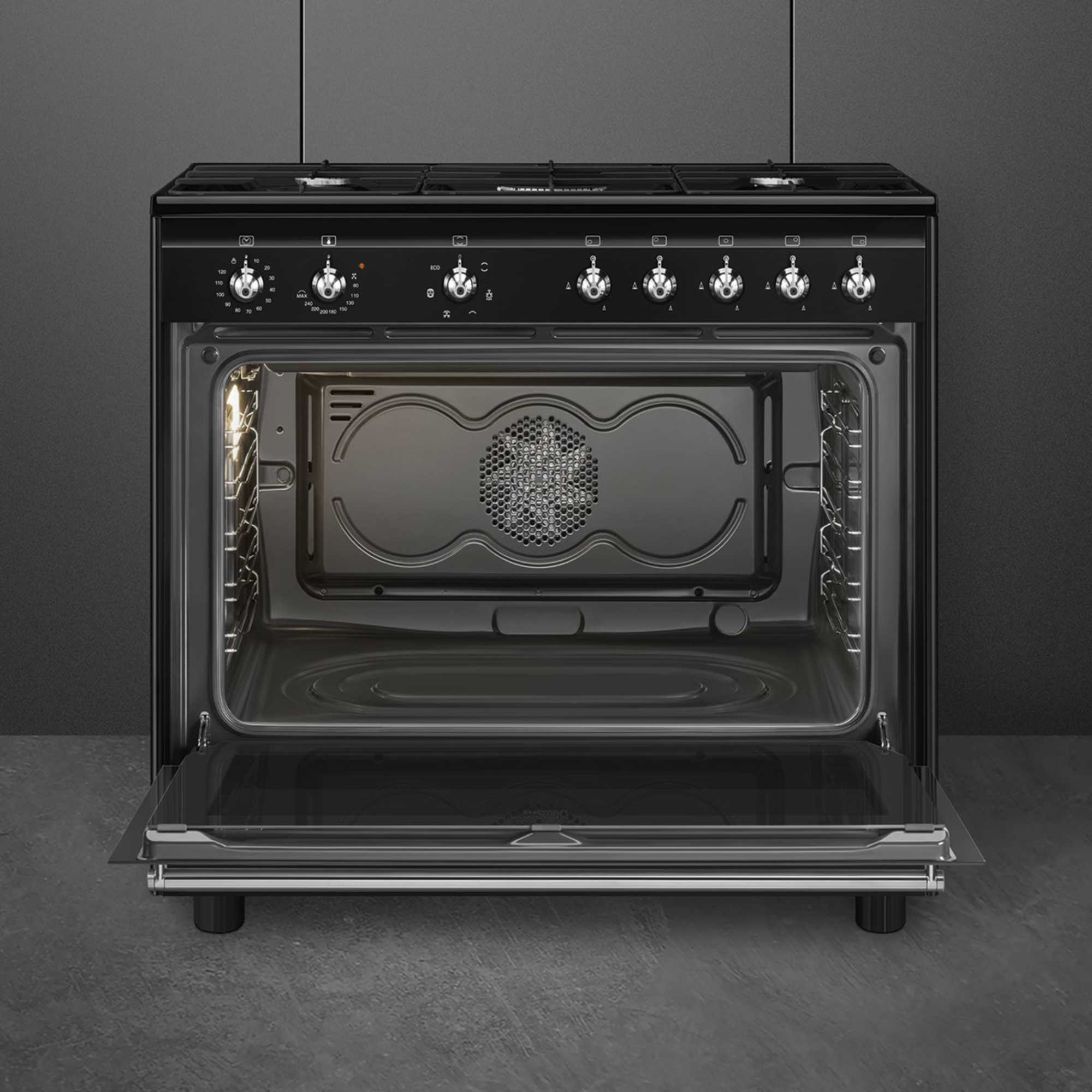 Concert Classic 90cm Dual Fuel Range Cooker - CX91GMBL