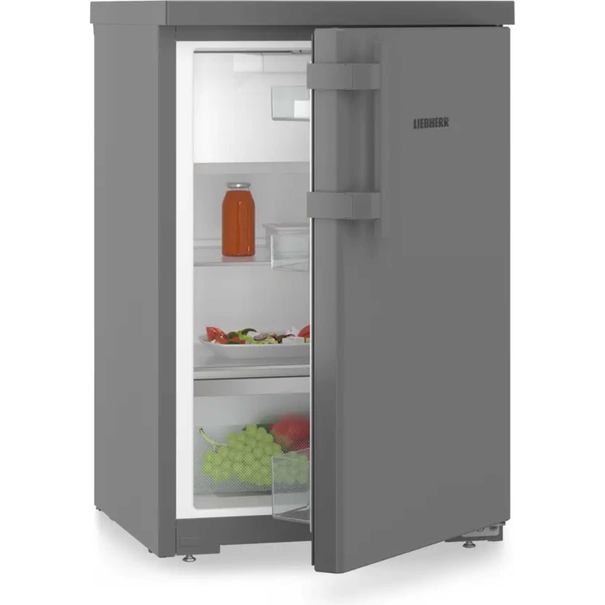 Rdgd 1401 Pure Smart Frost Undercounter Fridge with Icebox - Dark Grey