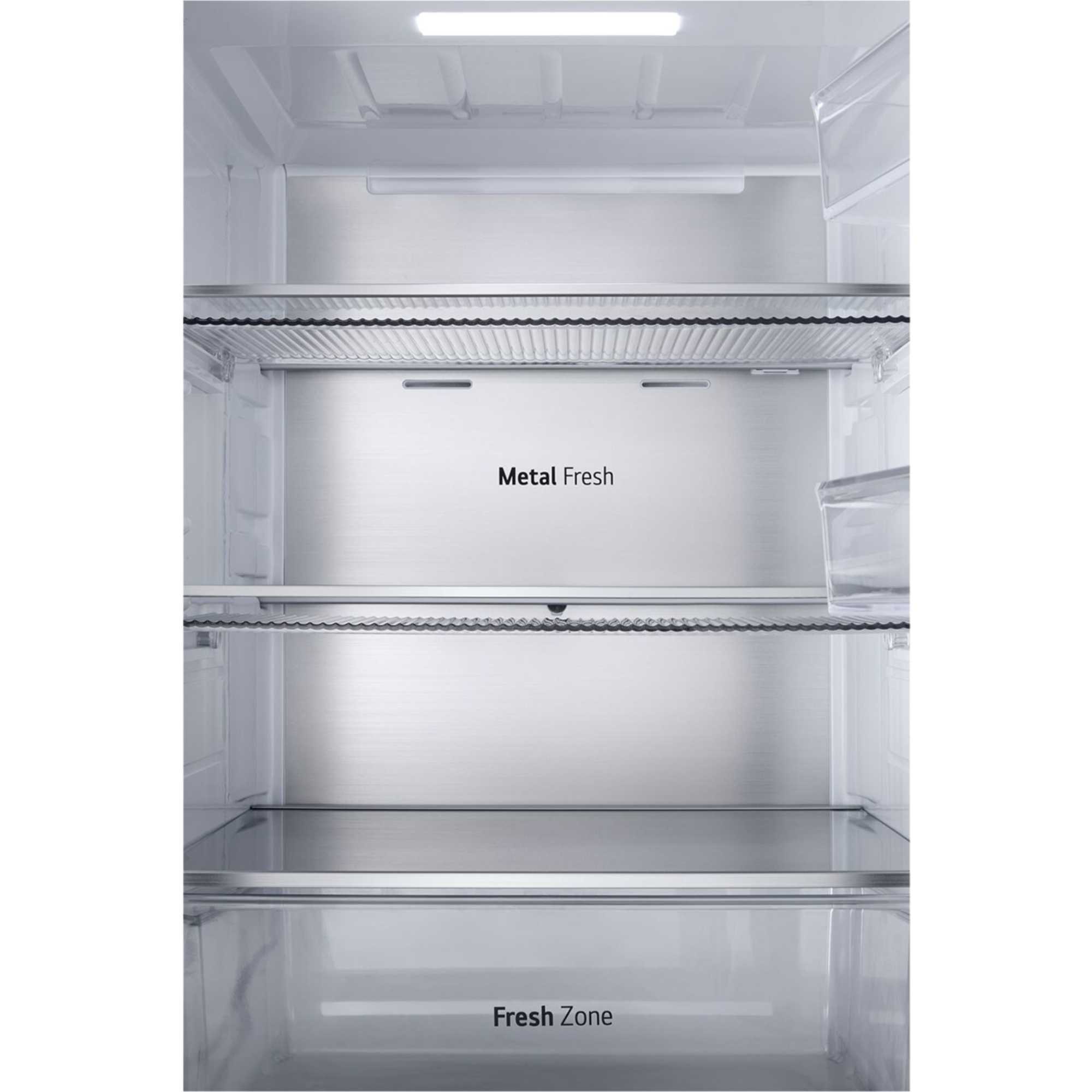 GBG7190CEV 349l Total No Frost InstaView Fridge Freezer - Essence Black Steel