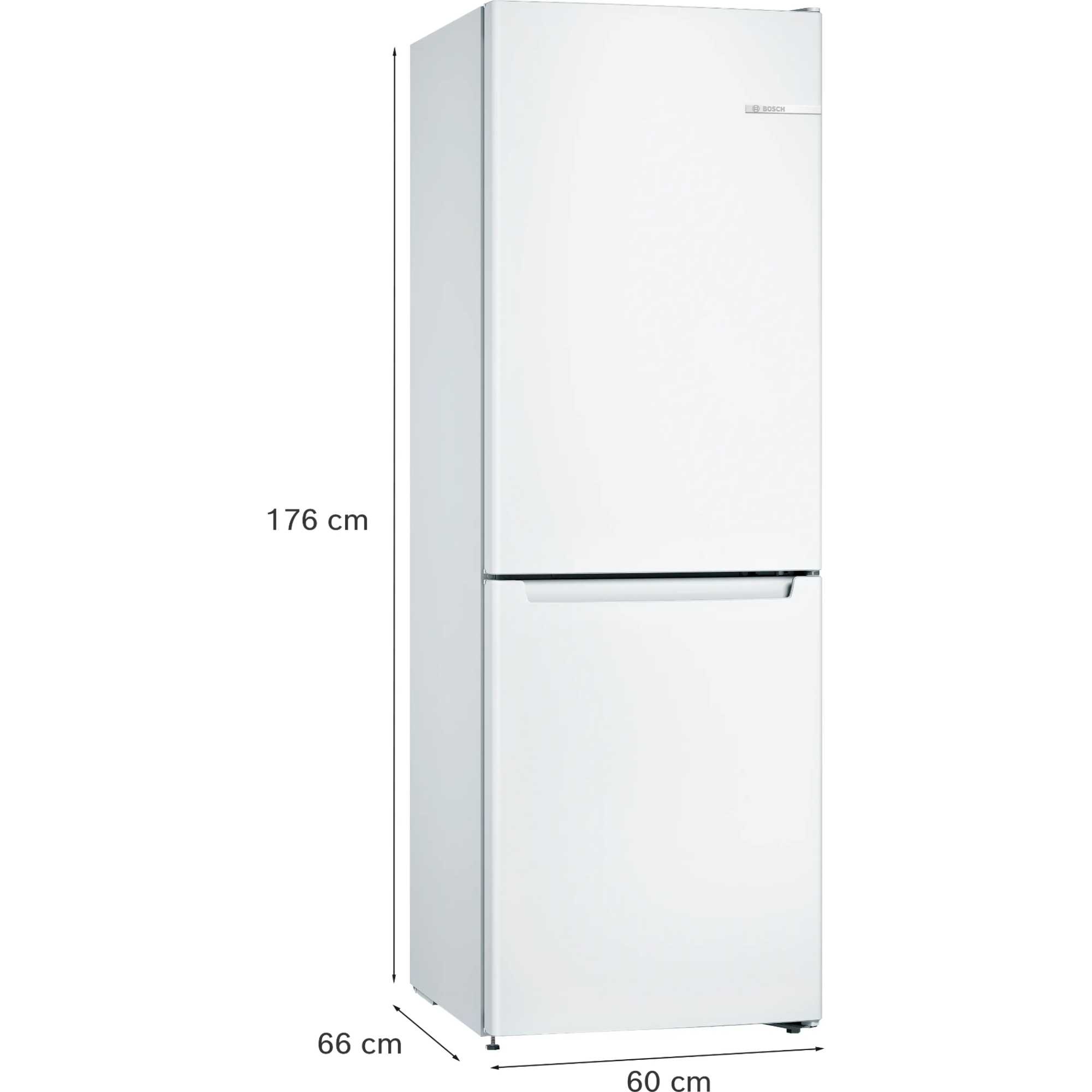 KGN33NWEBG Series 2 282l Total No Frost Fridge Freezer - White
