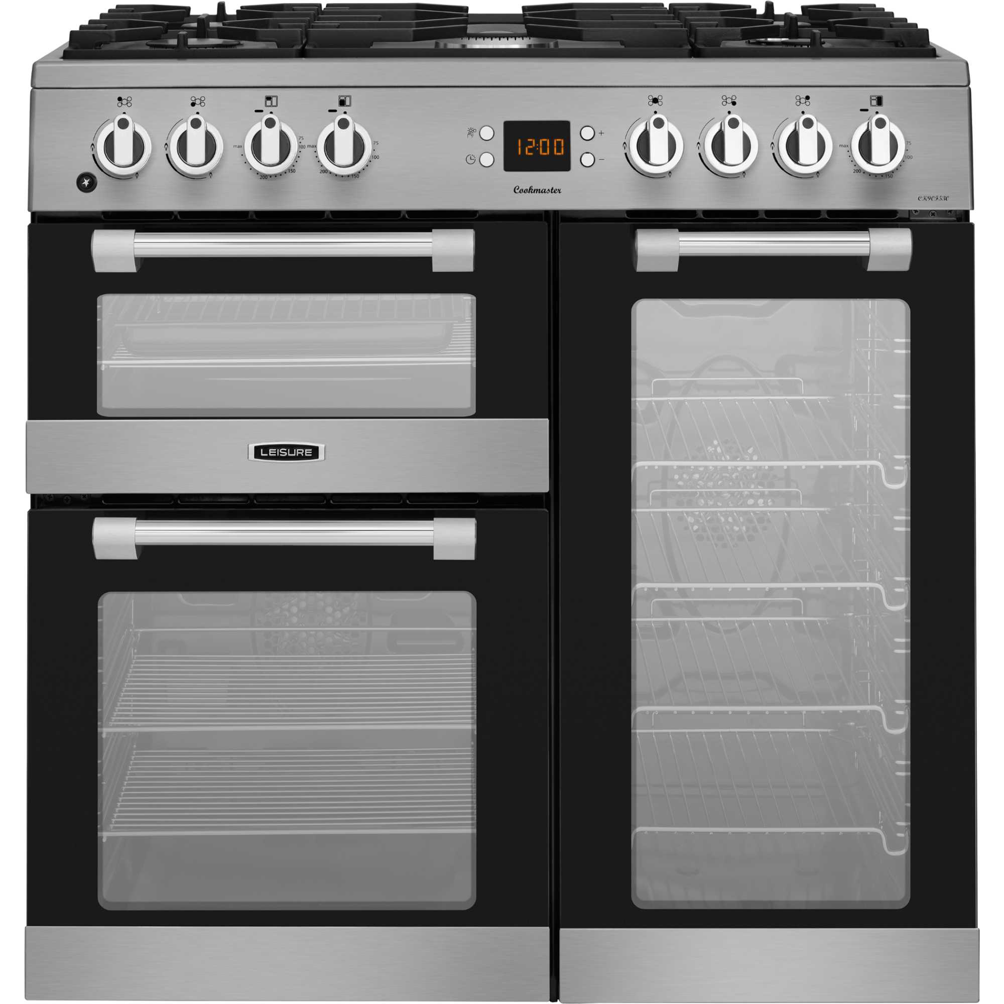 90cm Dual Fuel Range Cooker - CK90F530X