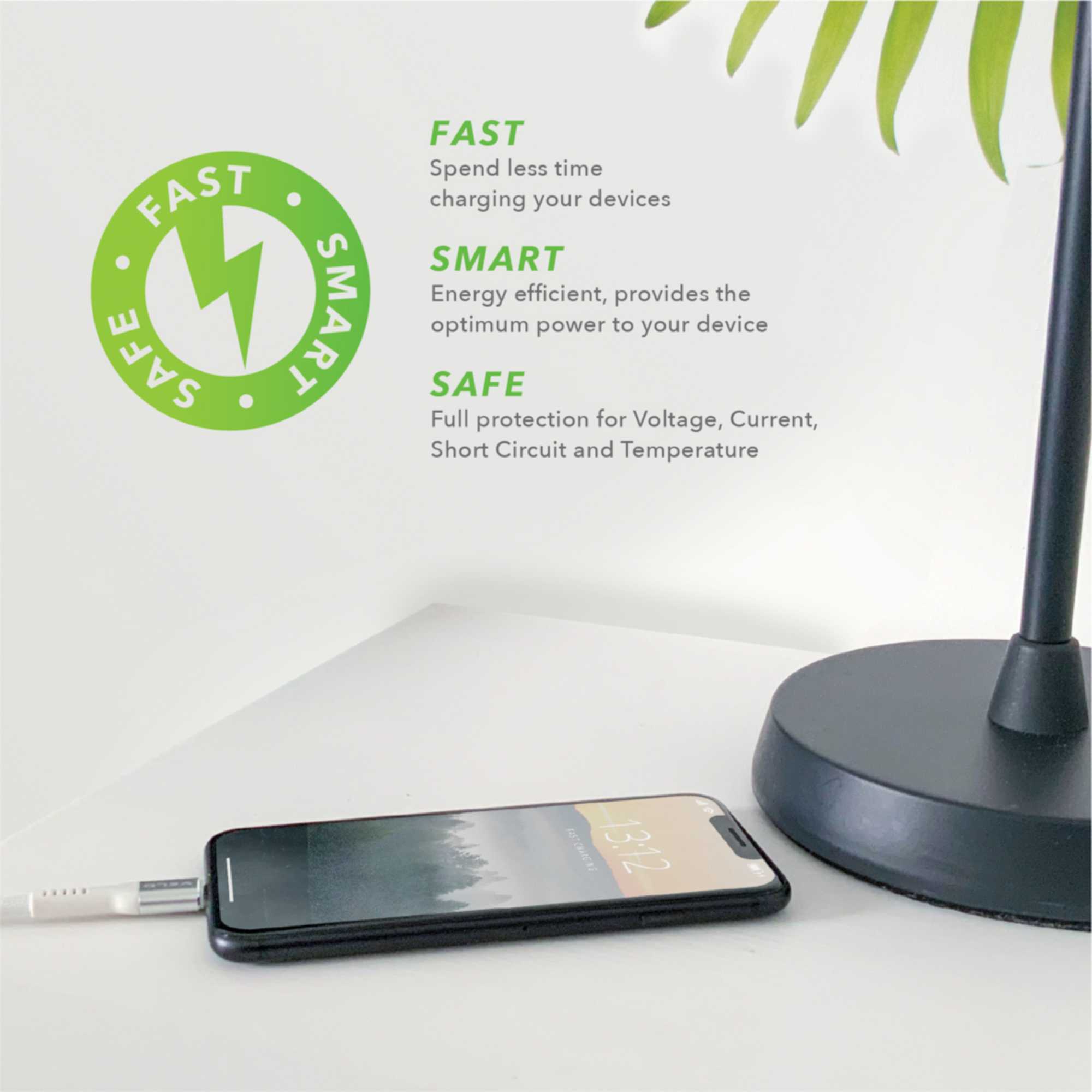 VH20BW 20W Super-Fast USB-C Wall Charger