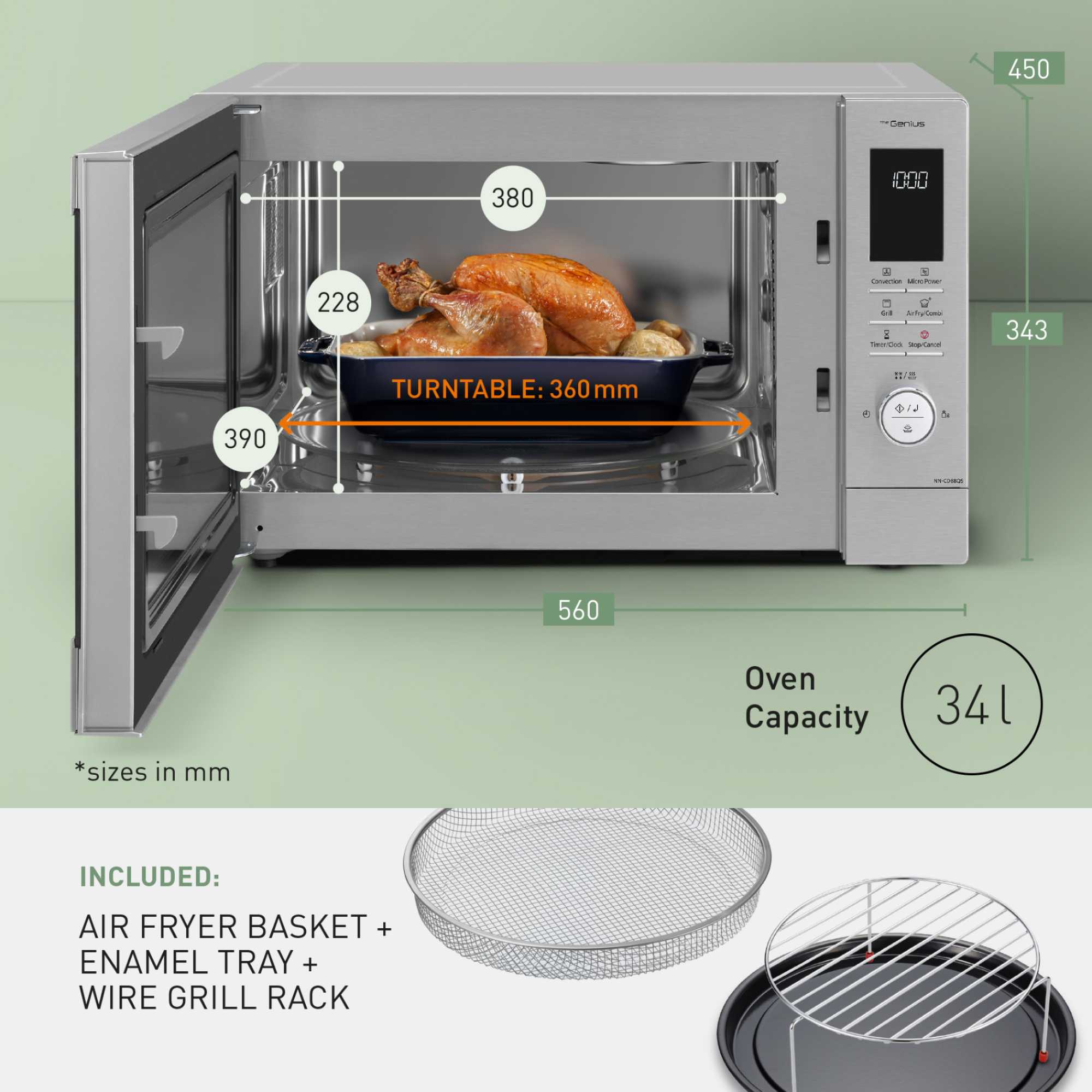 Panasonic NNCD88QSBPQ