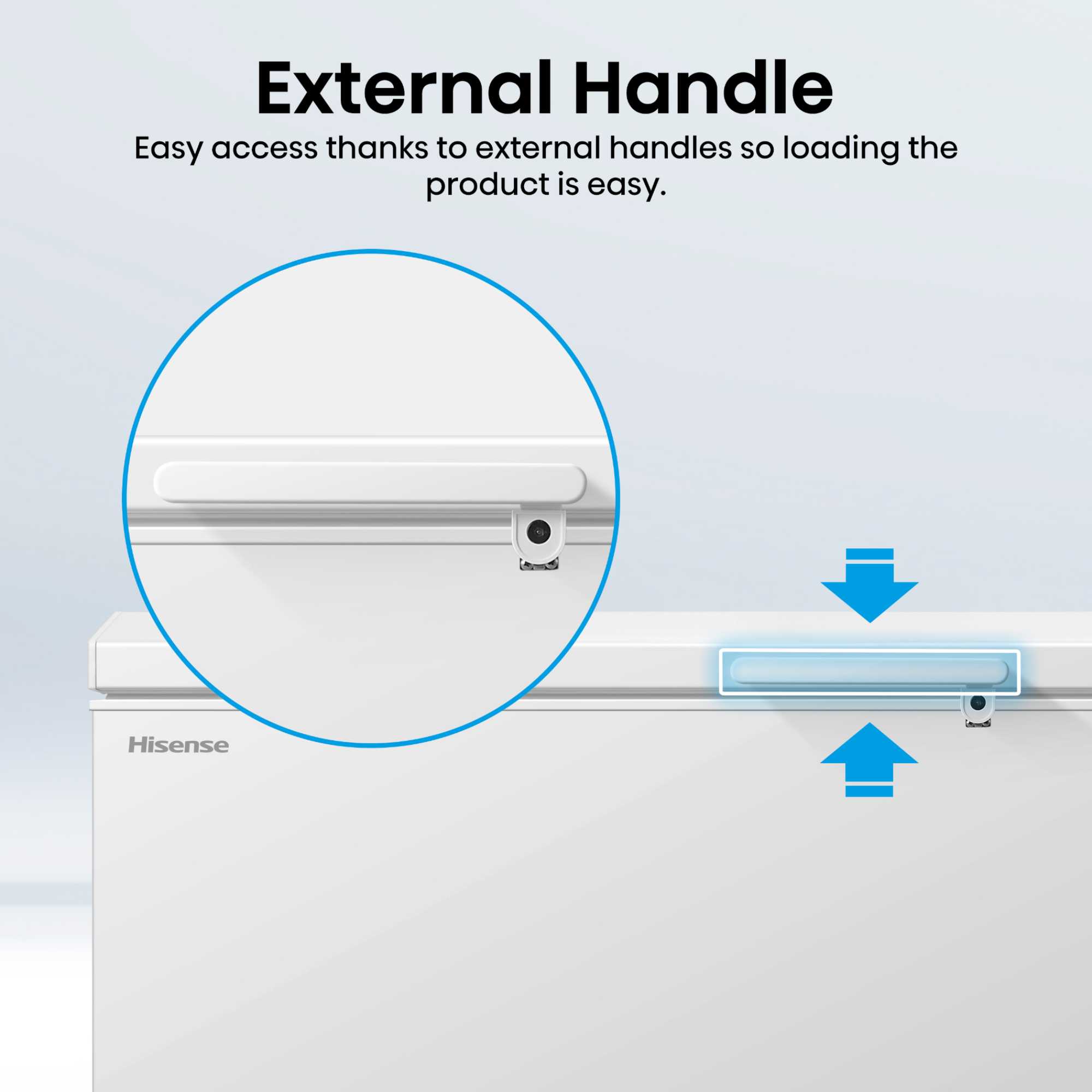 FC650D4AWLYE 500L Chest Freezer