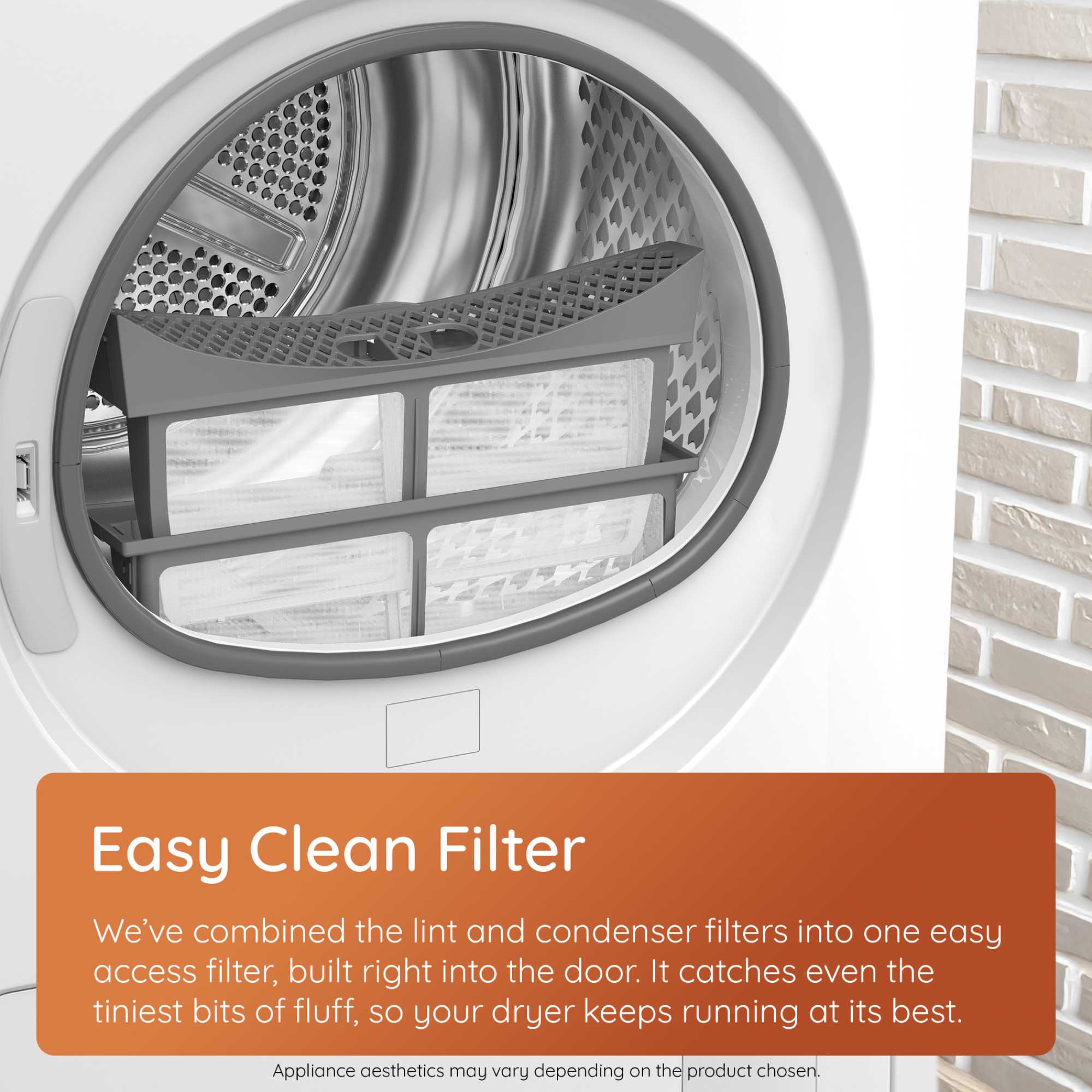 C HD 94M WBS UK 9kg Heat Pump Tumble Dryer - White