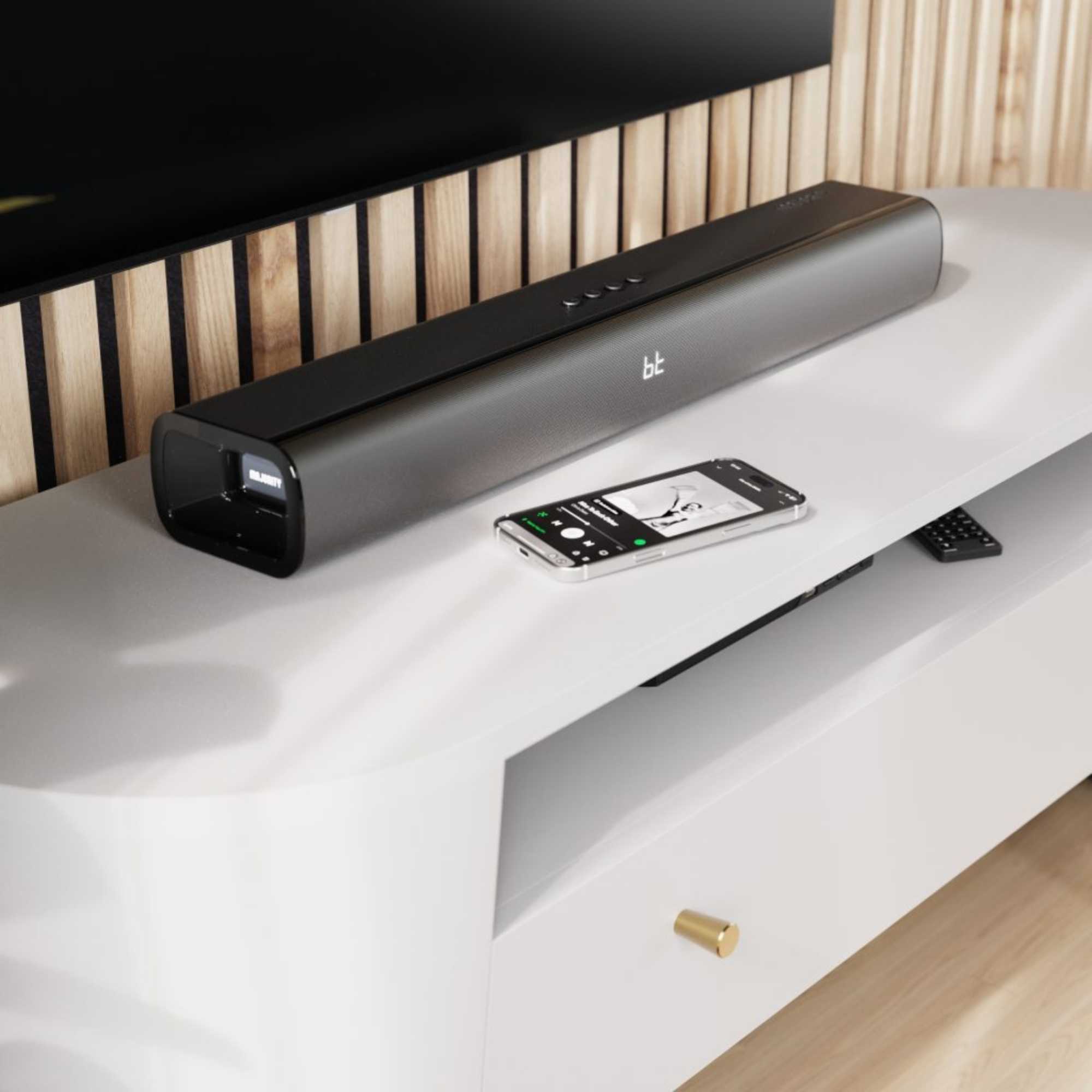NAGA60BLK Naga 60 Plus Soundbar with Wireless Subwoofer