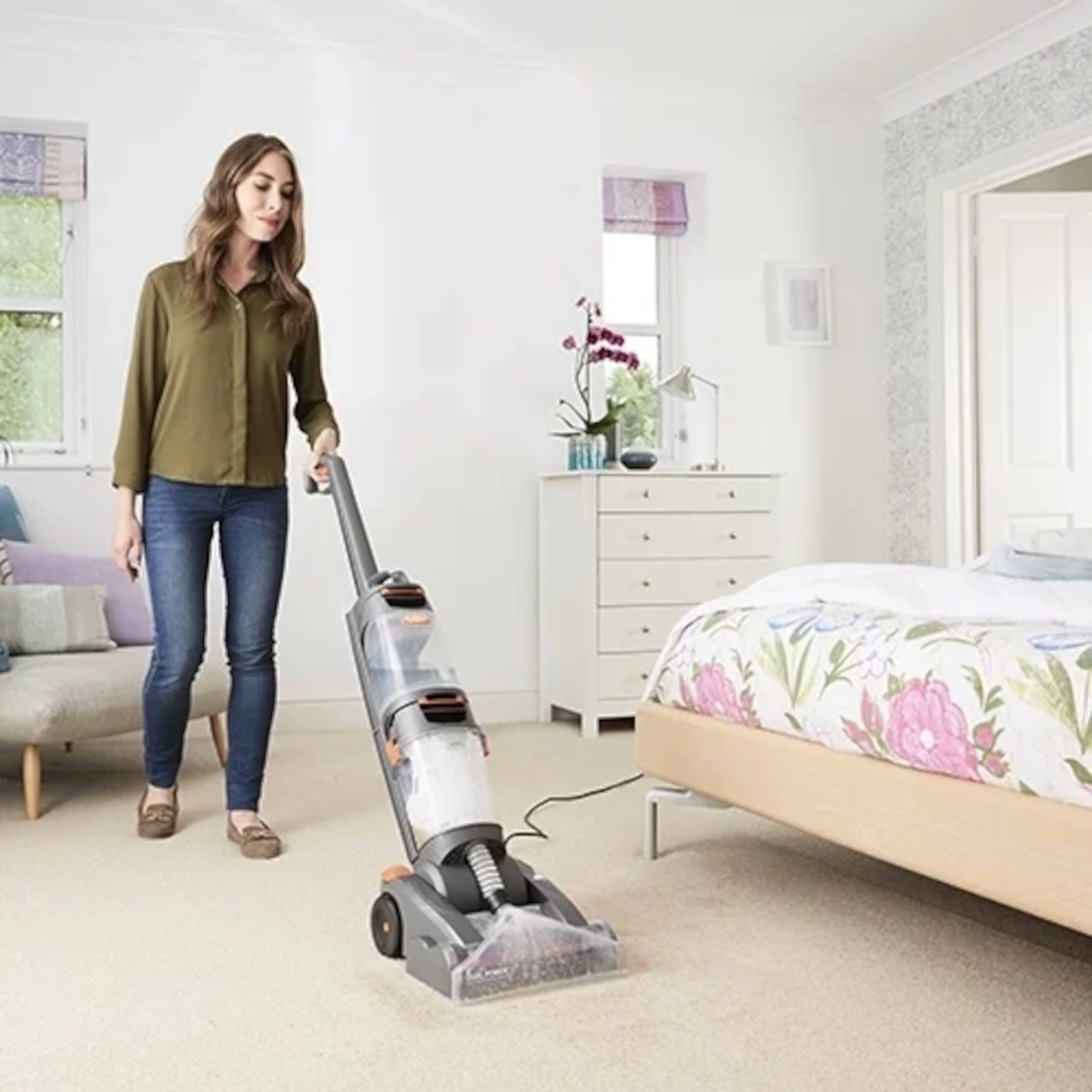 Dual Power Dual Tank Carpet Cleaner - W86-DP-B