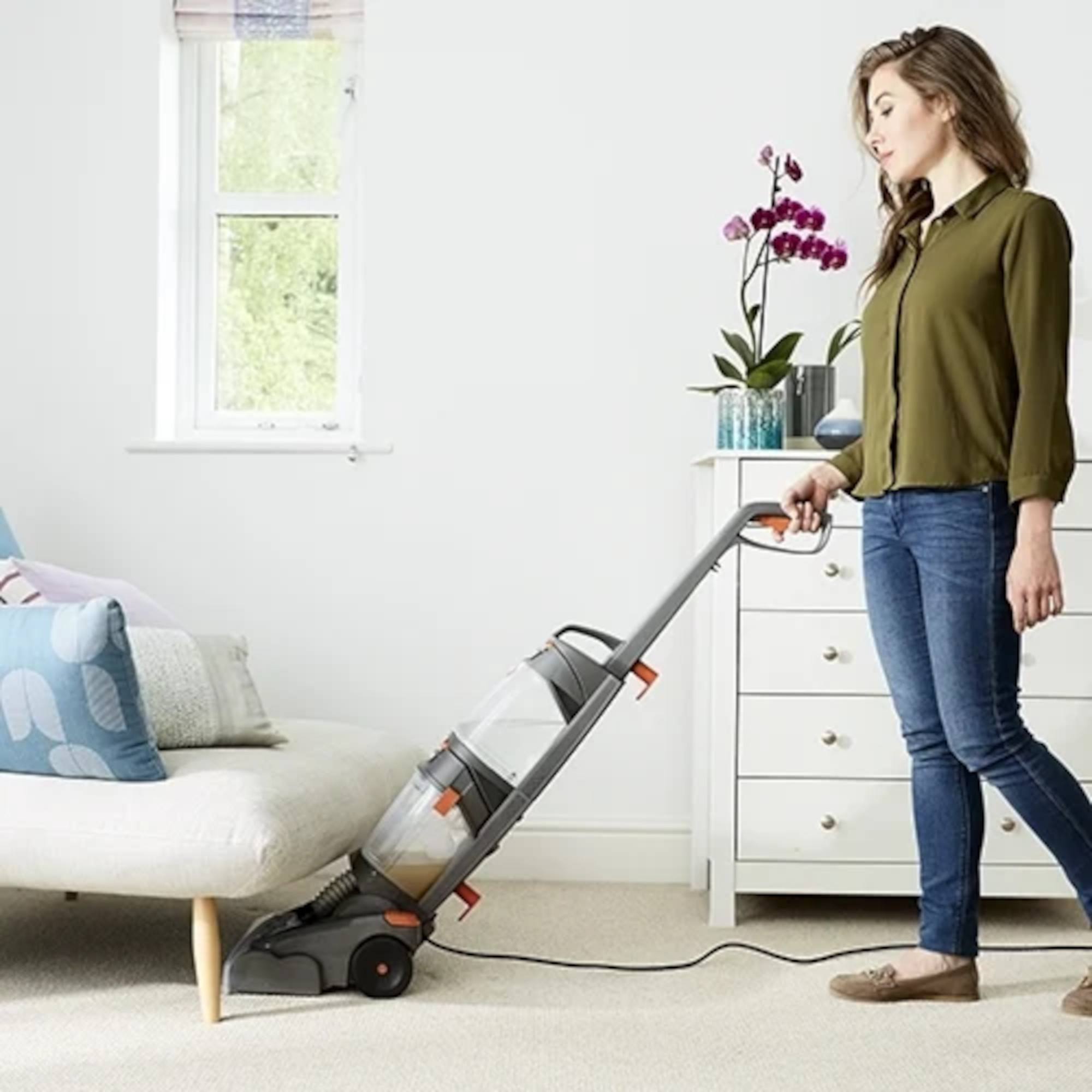 Dual Power Dual Tank Carpet Cleaner - W86-DP-B