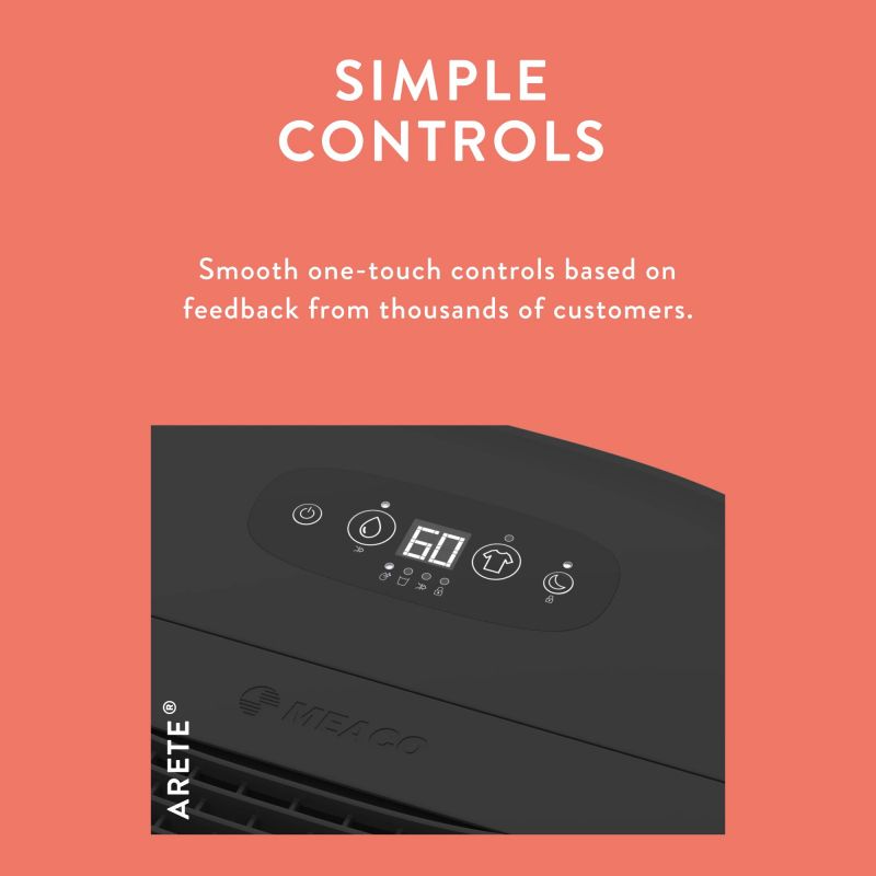 MEACO Arete One ARETE20L 20L Dehumidifier & Air Purifier Hughes