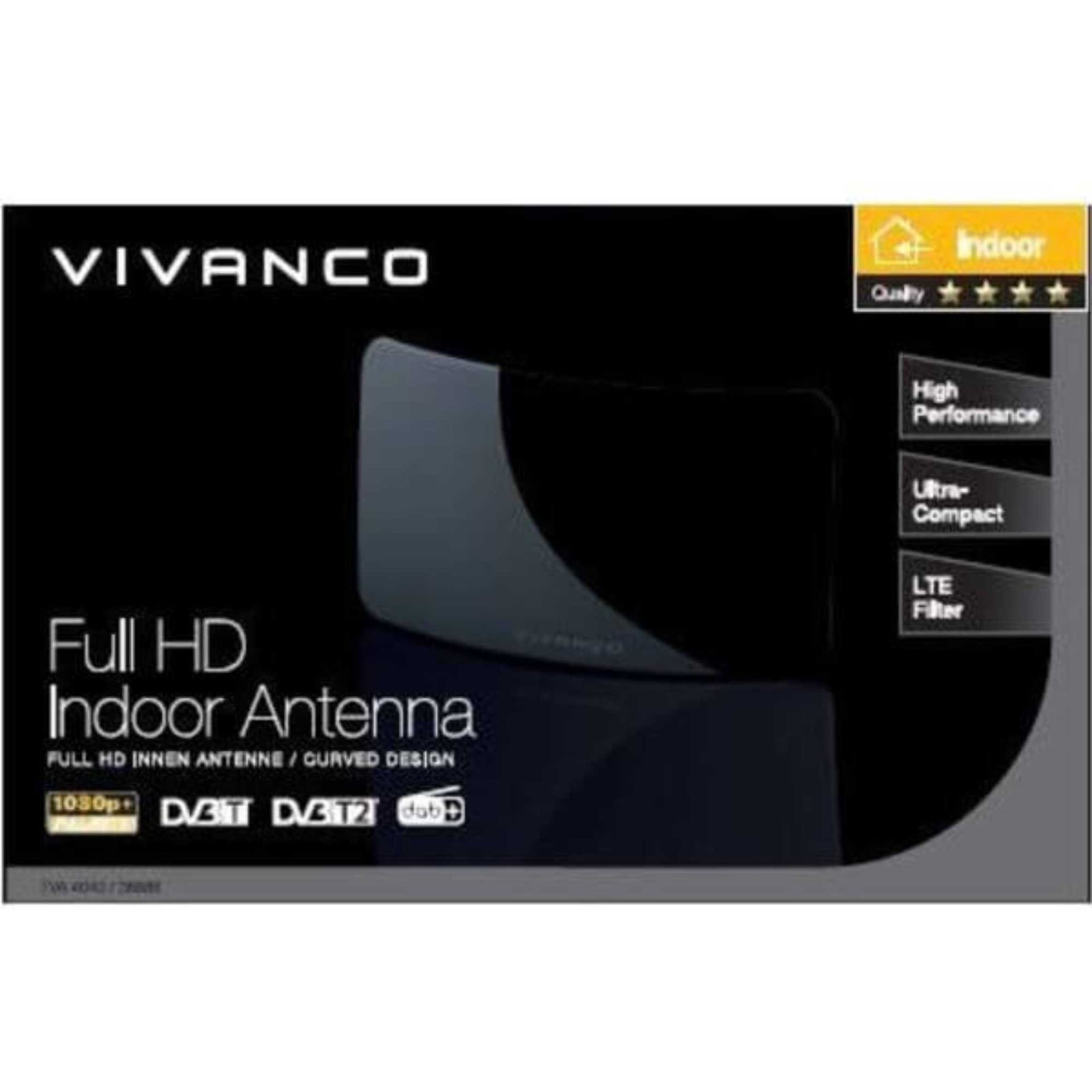 Vivanco 39281 TVA 4040 Full HD Indoor Aerial Black Hughes