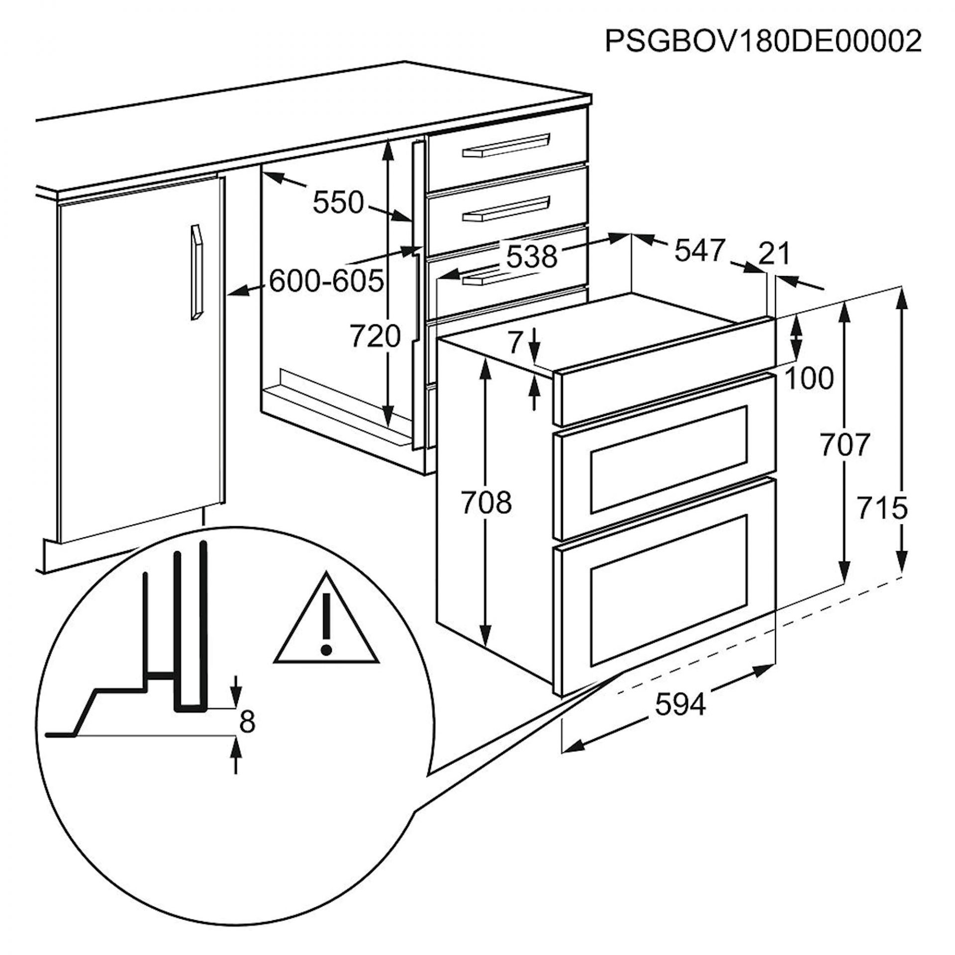 AEG DUB331110M BuiltUnder Double Electric Oven Hughes