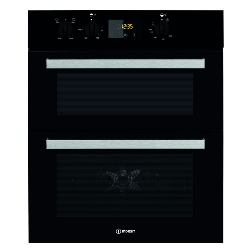 Indesit IDU6340BL 96L BuiltUnder Double Oven Hughes