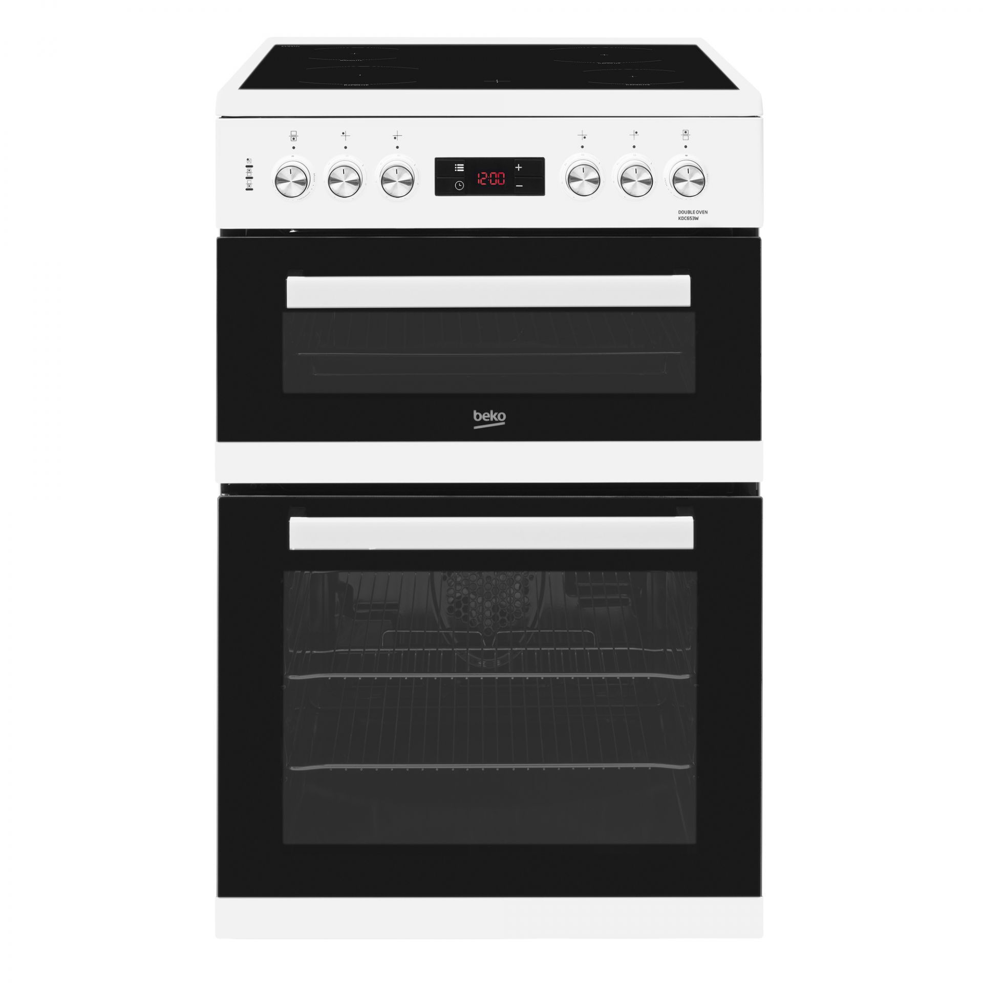 Beko KDC653W Electric Cooker with Ceramic Hob Hughes