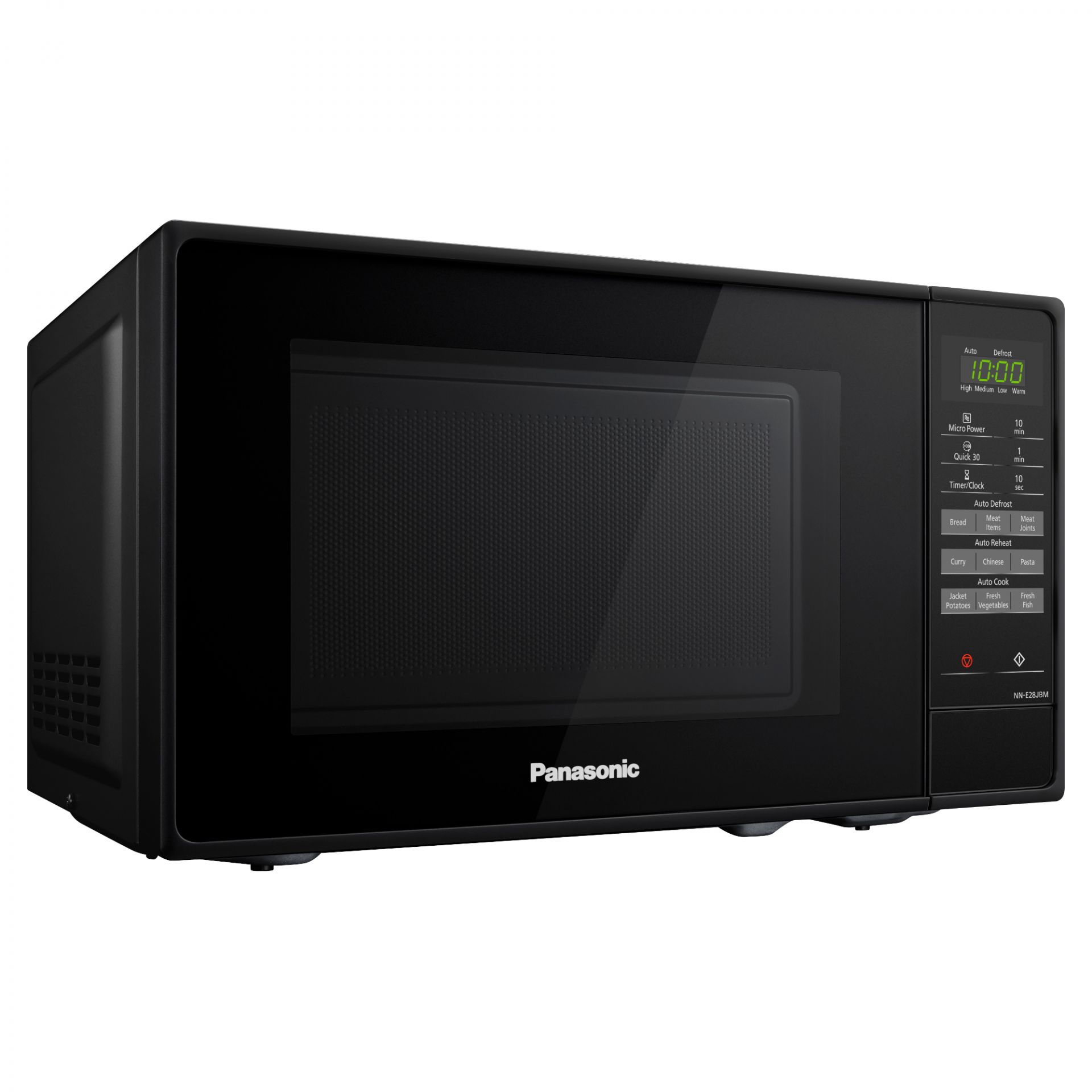 Panasonic NNE28JBMBPQ 800W Compact Microwave Oven Black Hughes