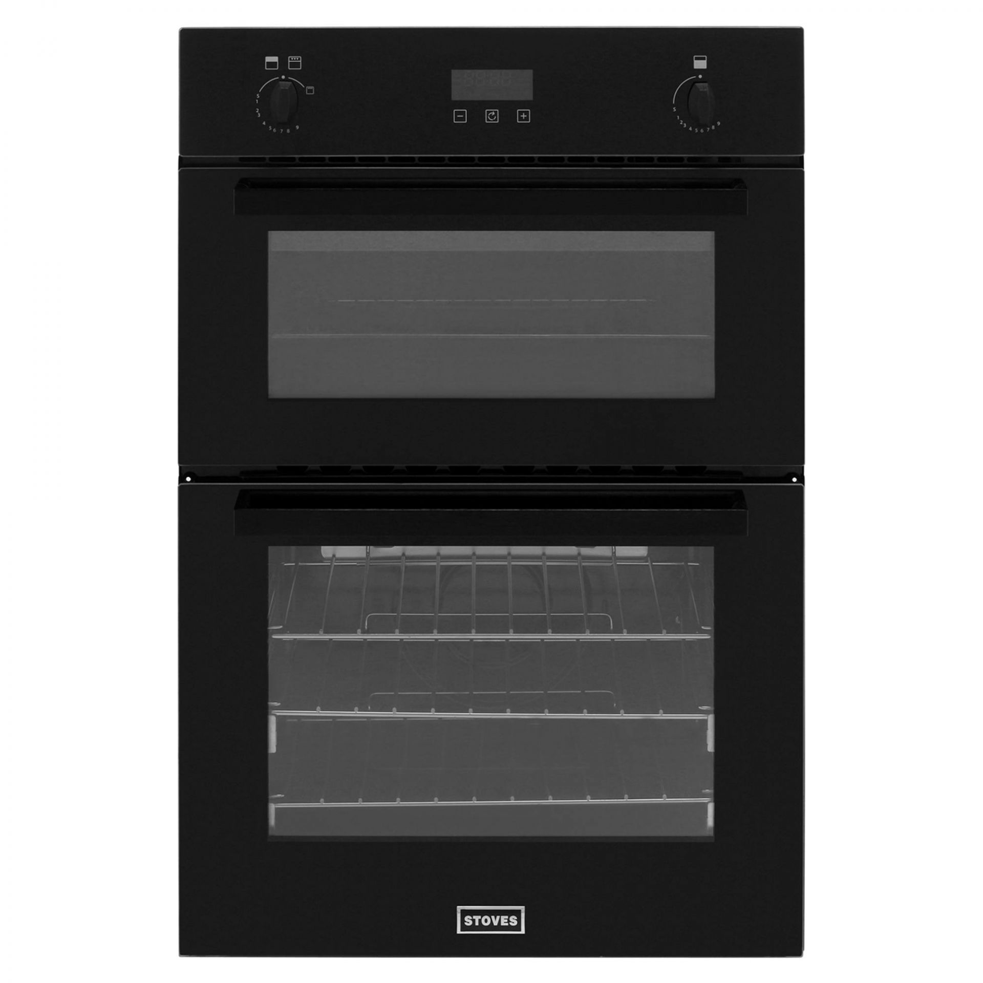 Stoves BI900GBLK 77L BuiltIn Double Gas Oven Hughes