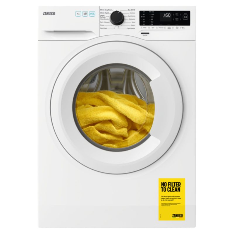 Hughes Trade Business Zanussi Washing Machines Laundry Appliances