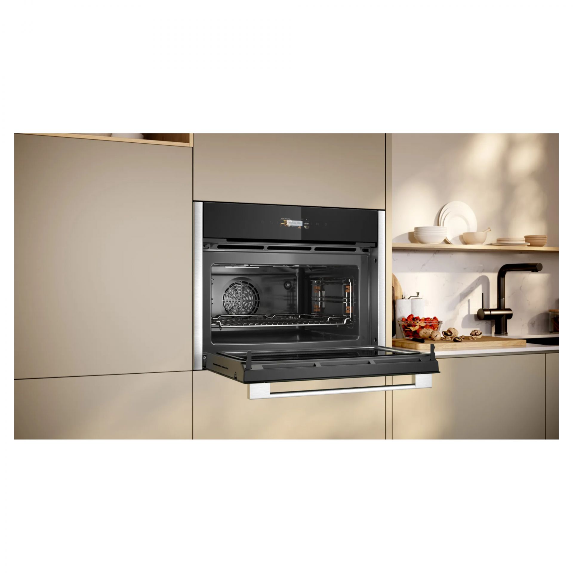 Neff C24MR21N0B N70 45L Compact Oven with Microwave Stainless Steel